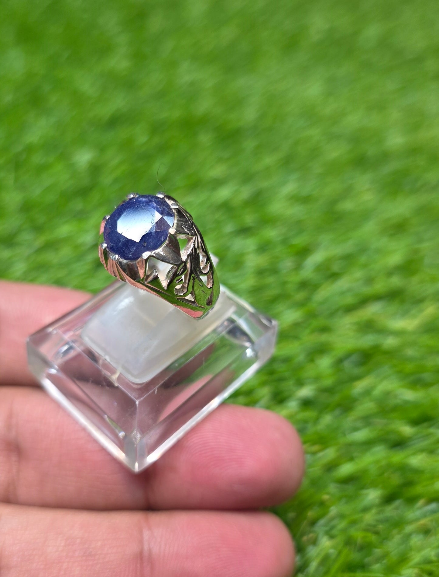 Premium Quality Neelam Ring