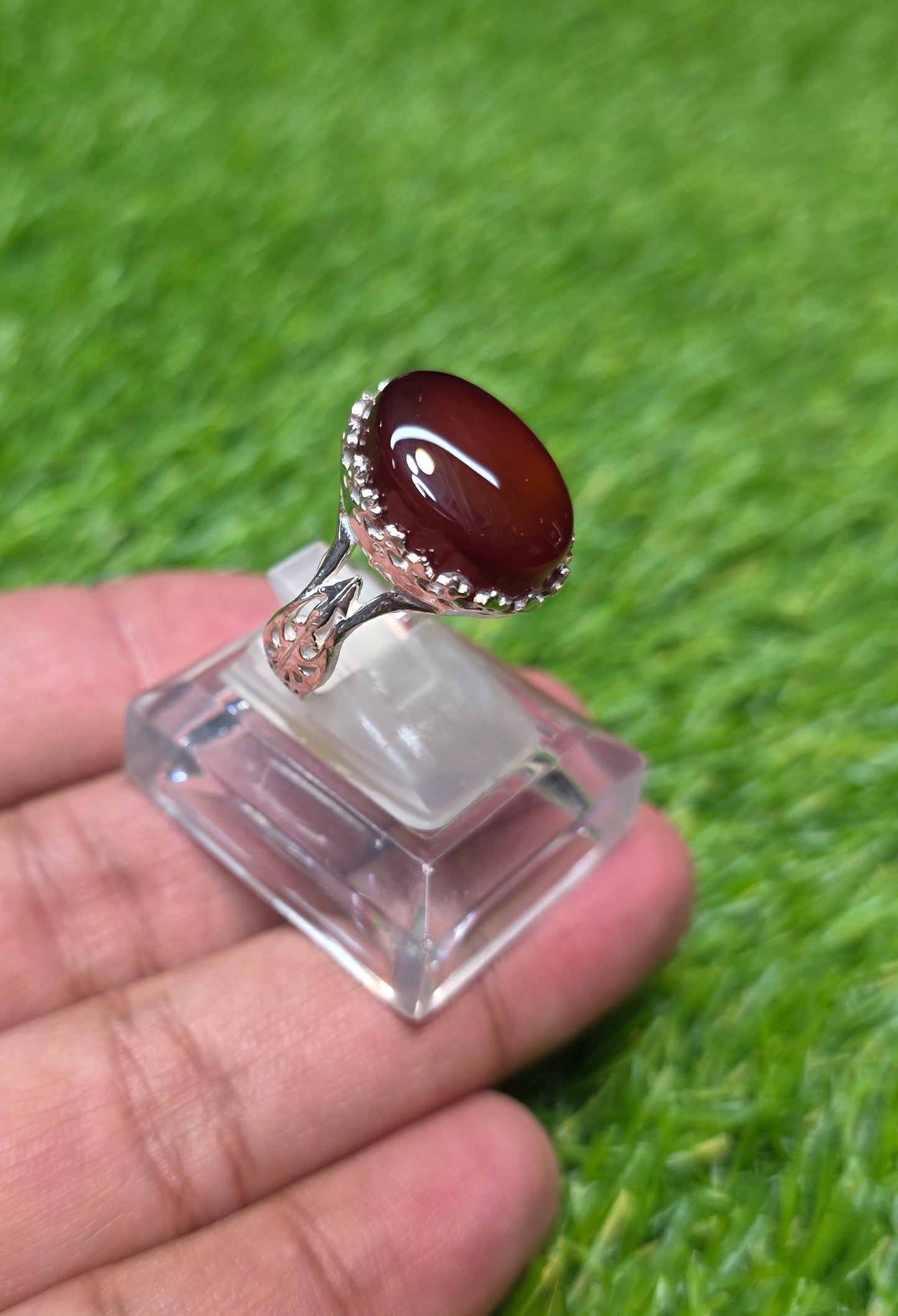 Premium Quality Yamni Aqeeq Ring
