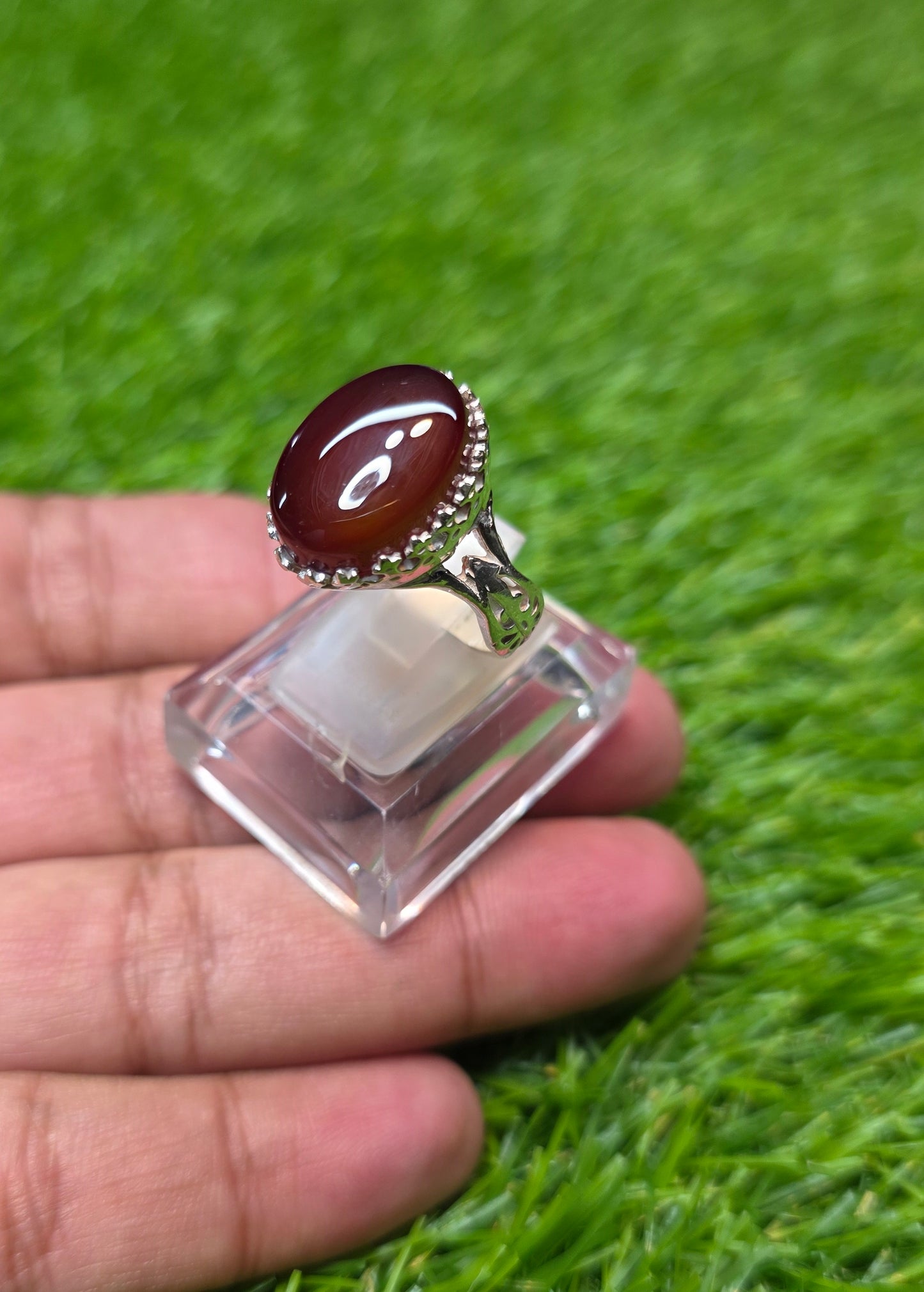 Premium Quality Yamni Aqeeq Ring