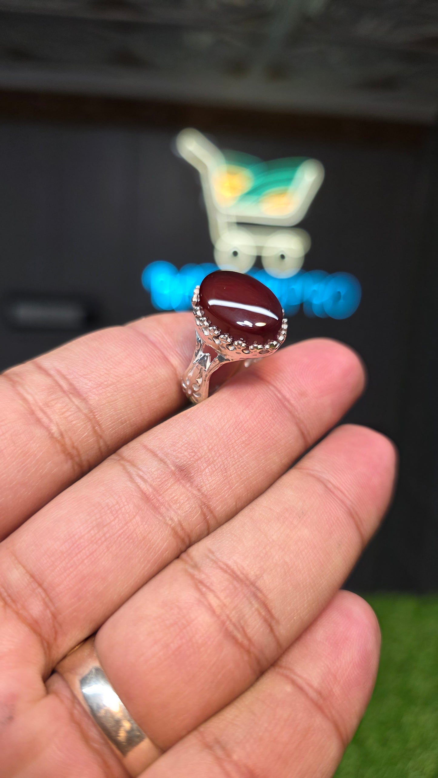 Premium Quality Yamni Aqeeq Ring