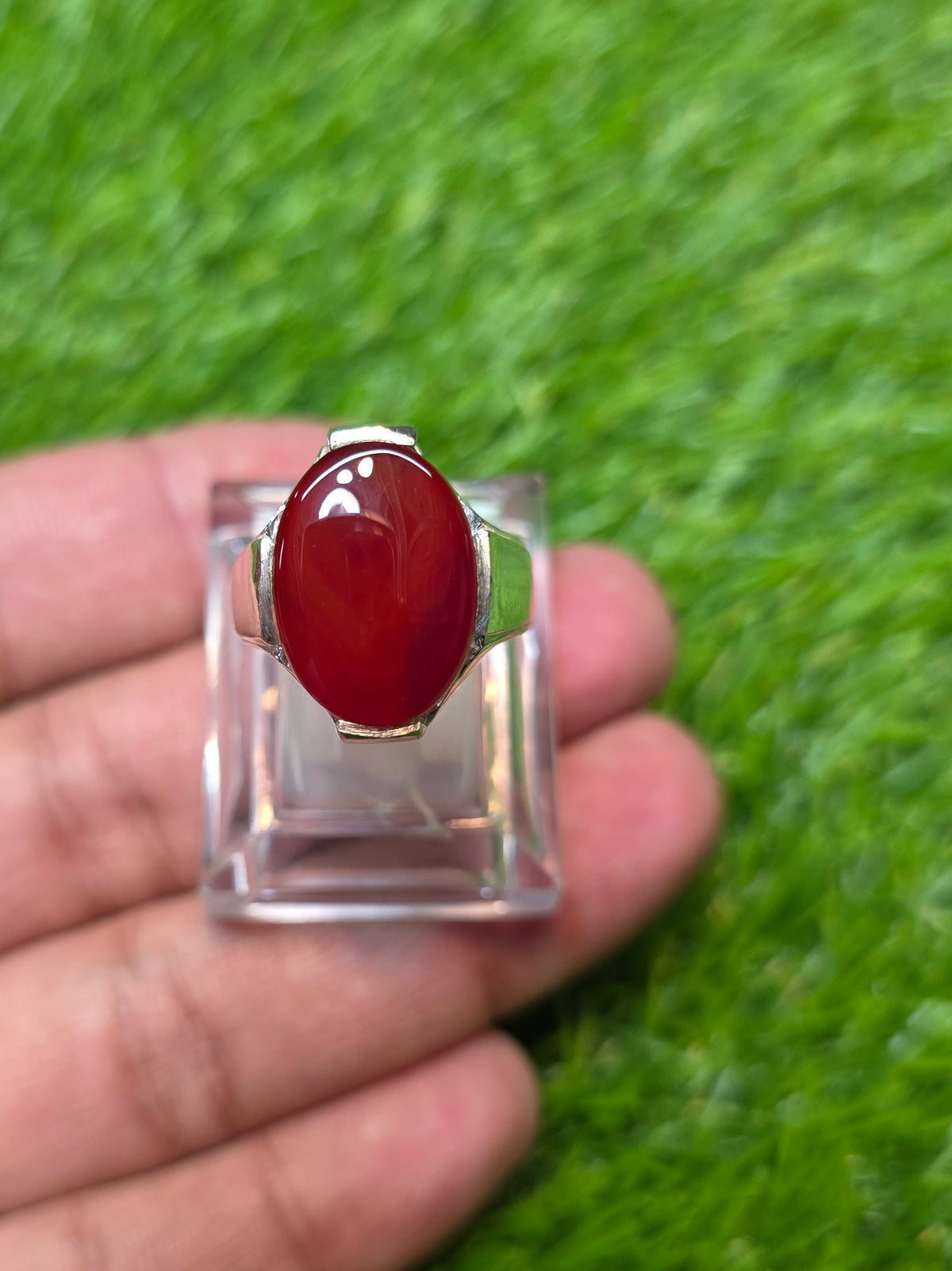 Premium Quality Yamni Aqeeq Ring