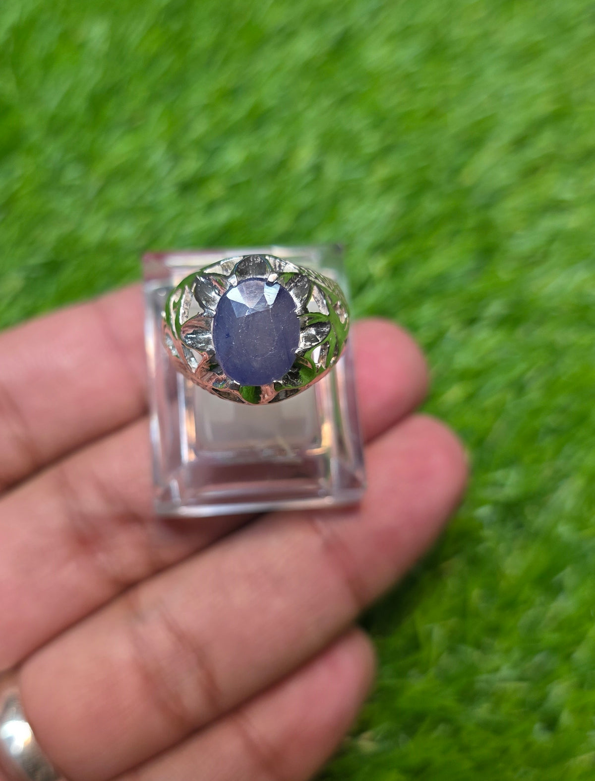 Premium Quality Neelam Ring