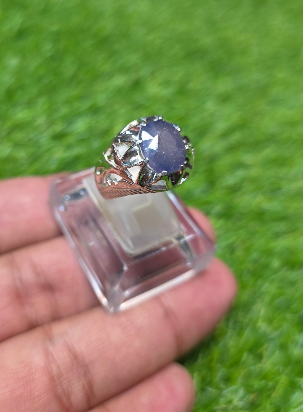 Premium Quality Neelam Ring
