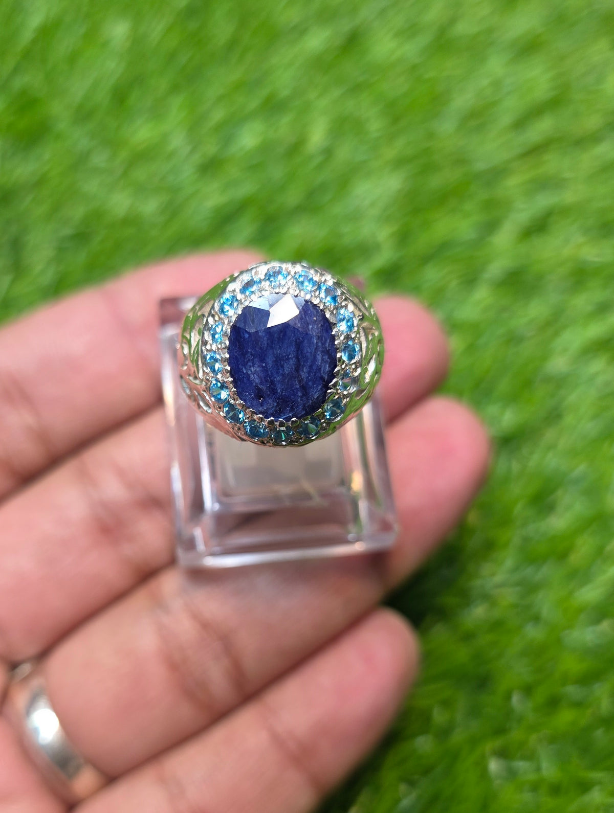 Premium Quality Neelam Ring