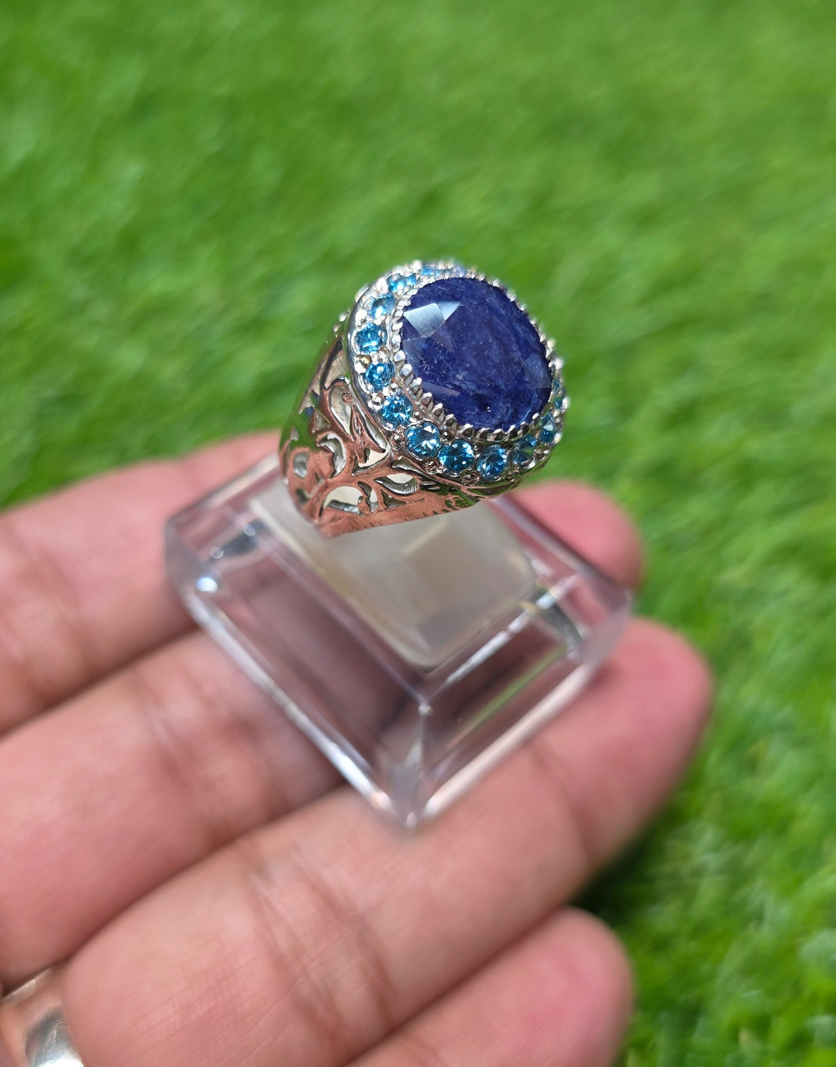 Premium Quality Neelam Ring