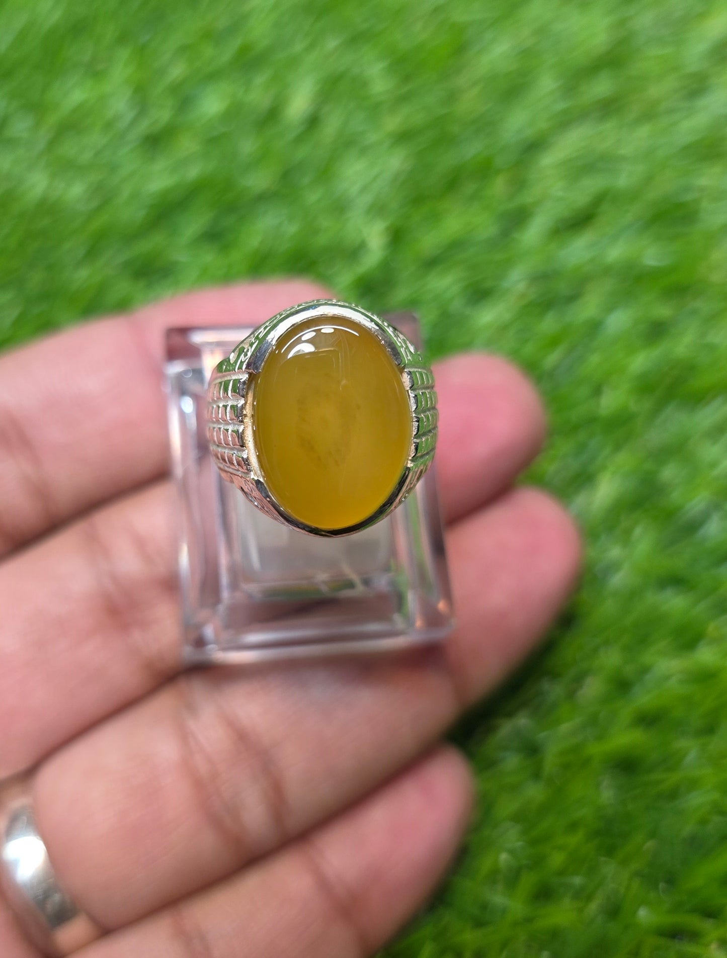 Premium Quality Zarad Aqeeq Ring