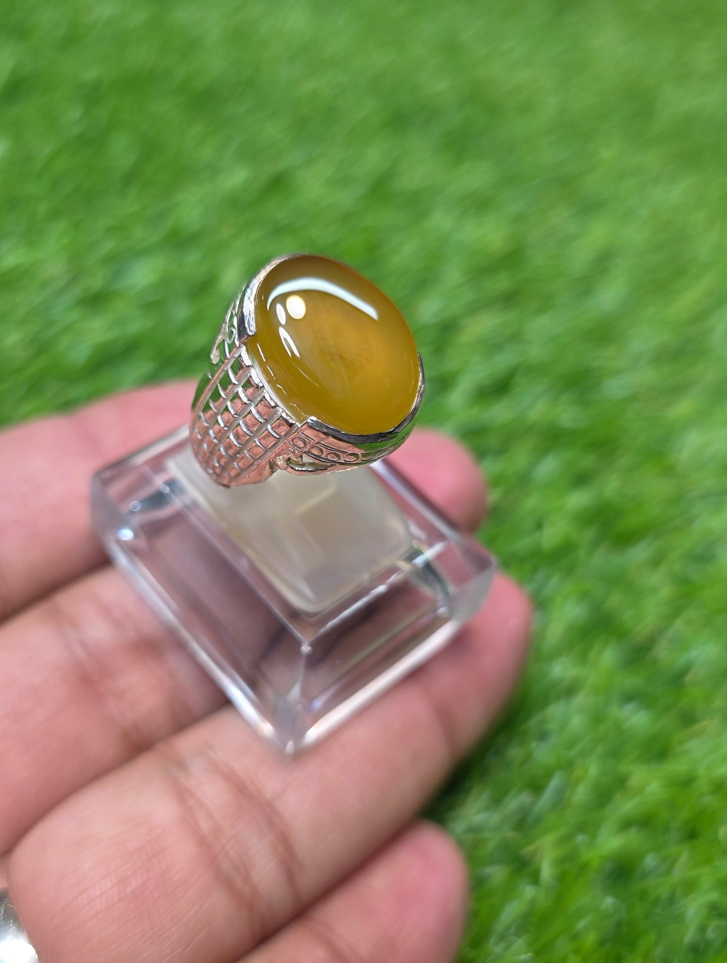 Premium Quality Zarad Aqeeq Ring