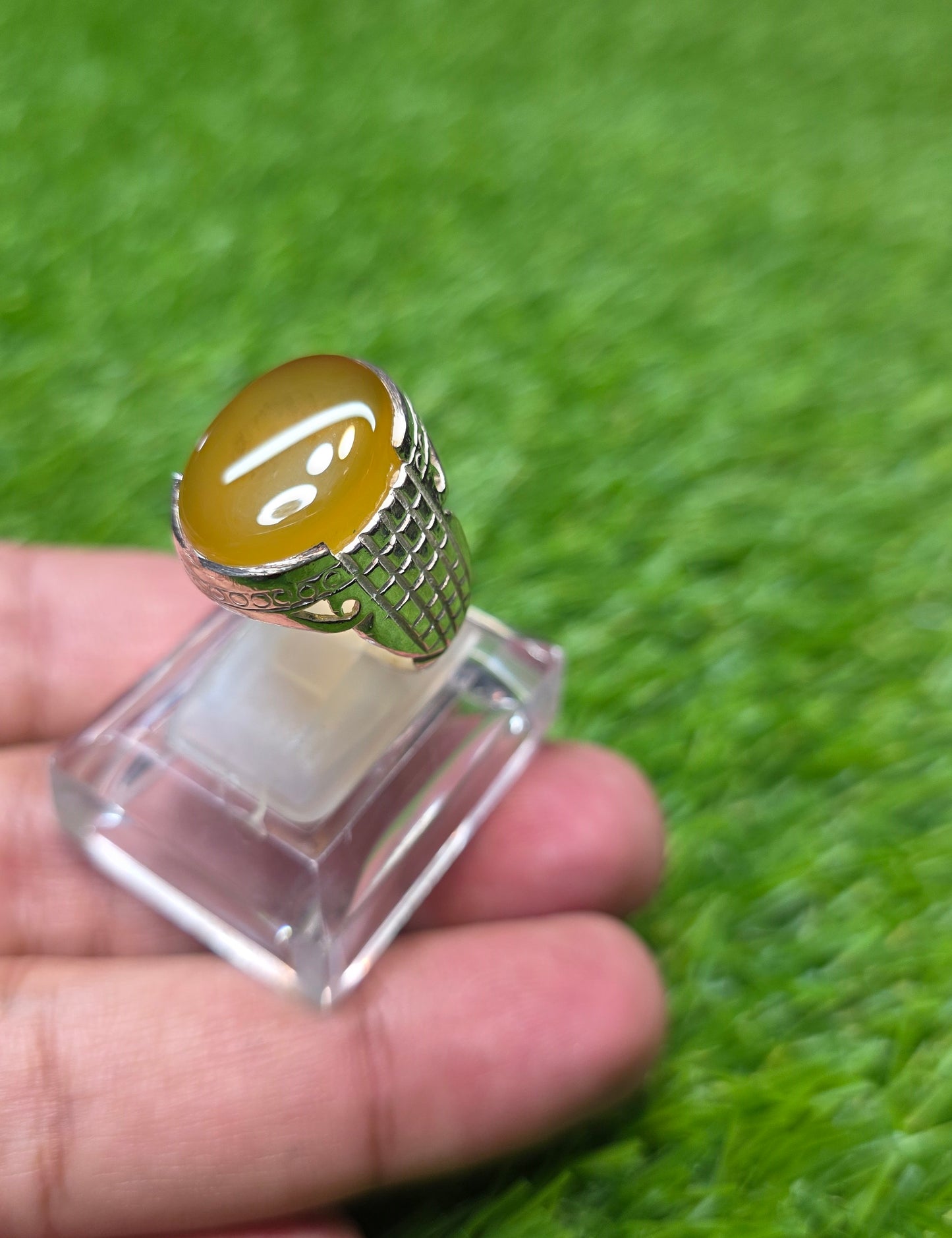 Premium Quality Zarad Aqeeq Ring