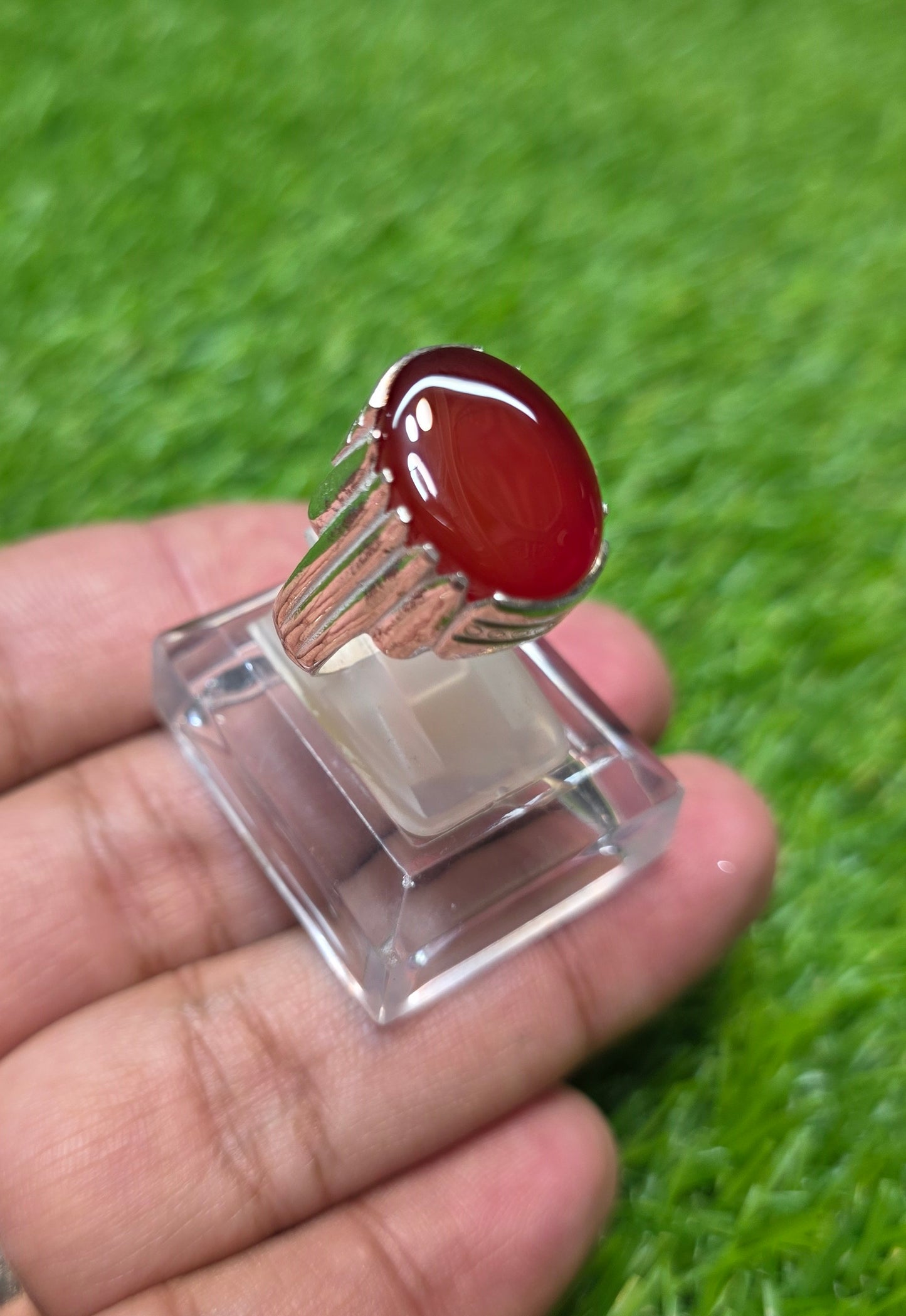 Premium Quality Yamni Aqeeq Ring