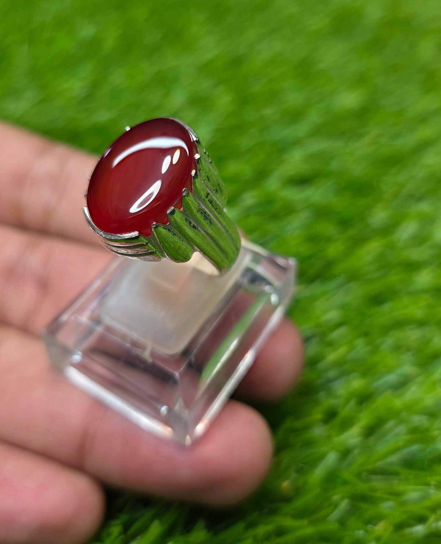 Premium Quality Yamni Aqeeq Ring