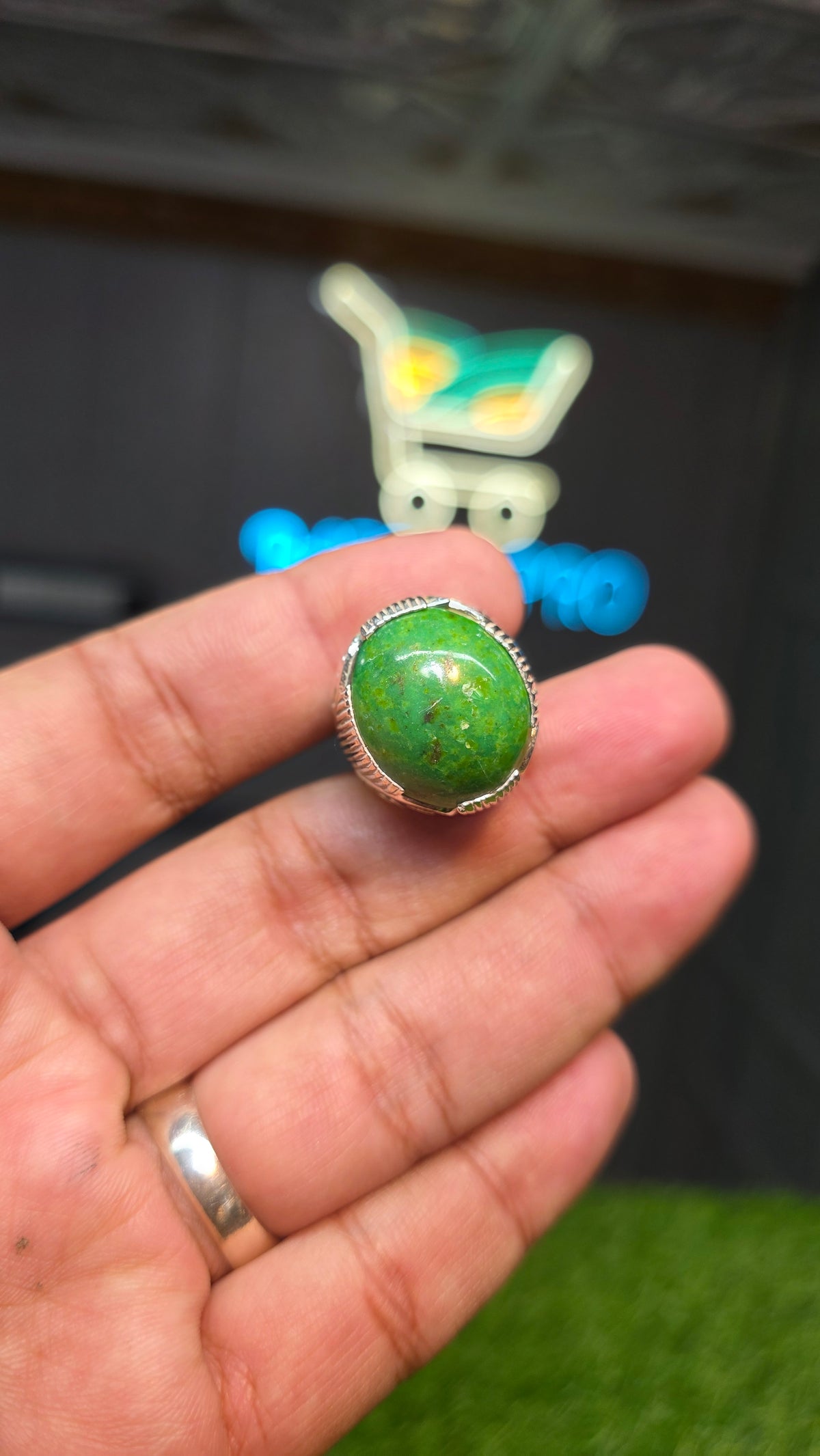 Premium Quality Hussani Feroza Ring