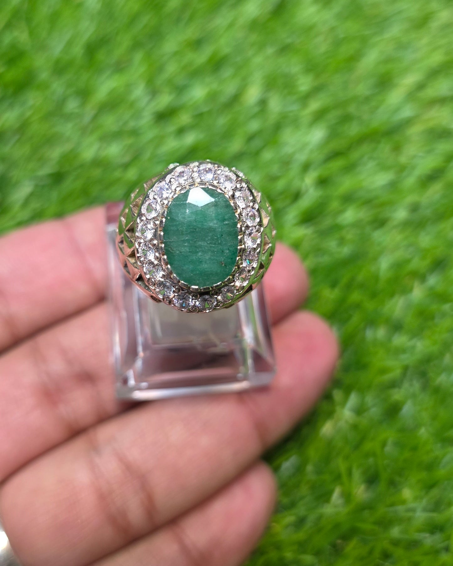 Premium Quality Zamurd Ring