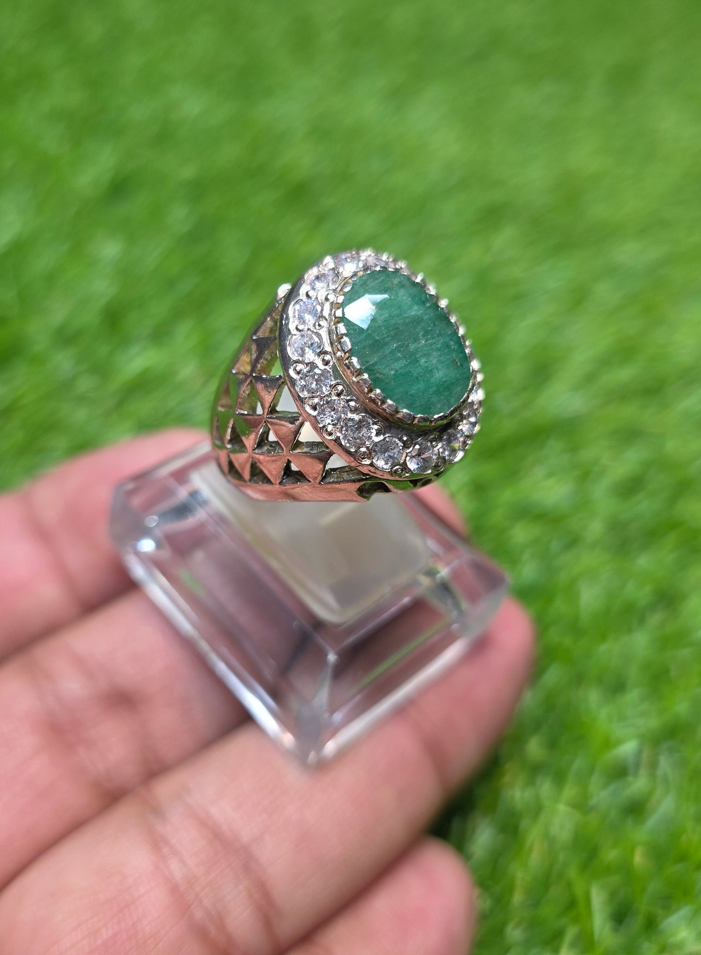 Premium Quality Zamurd Ring