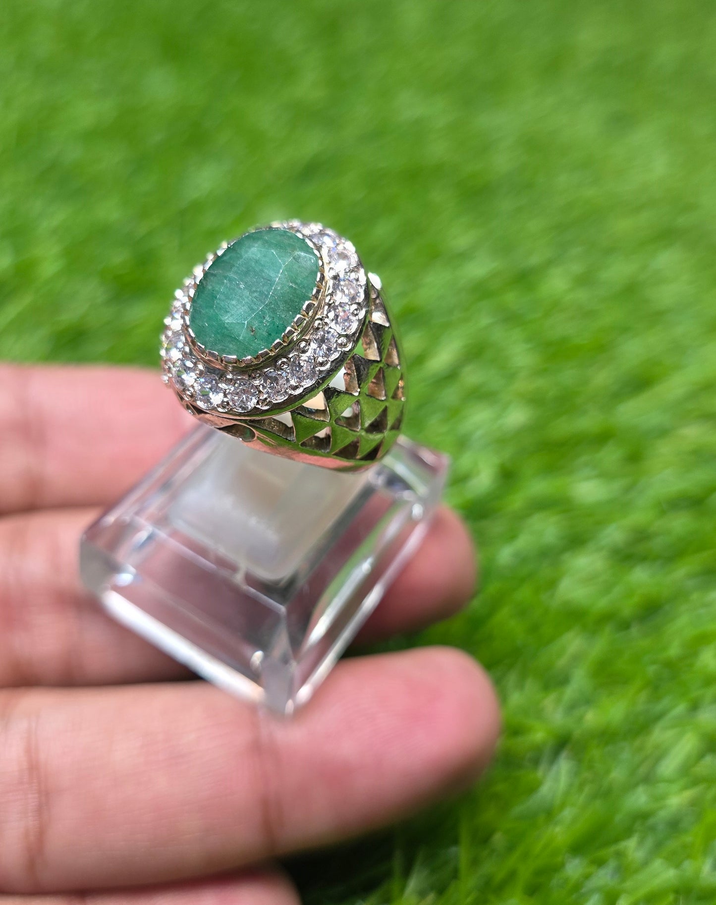 Premium Quality Zamurd Ring
