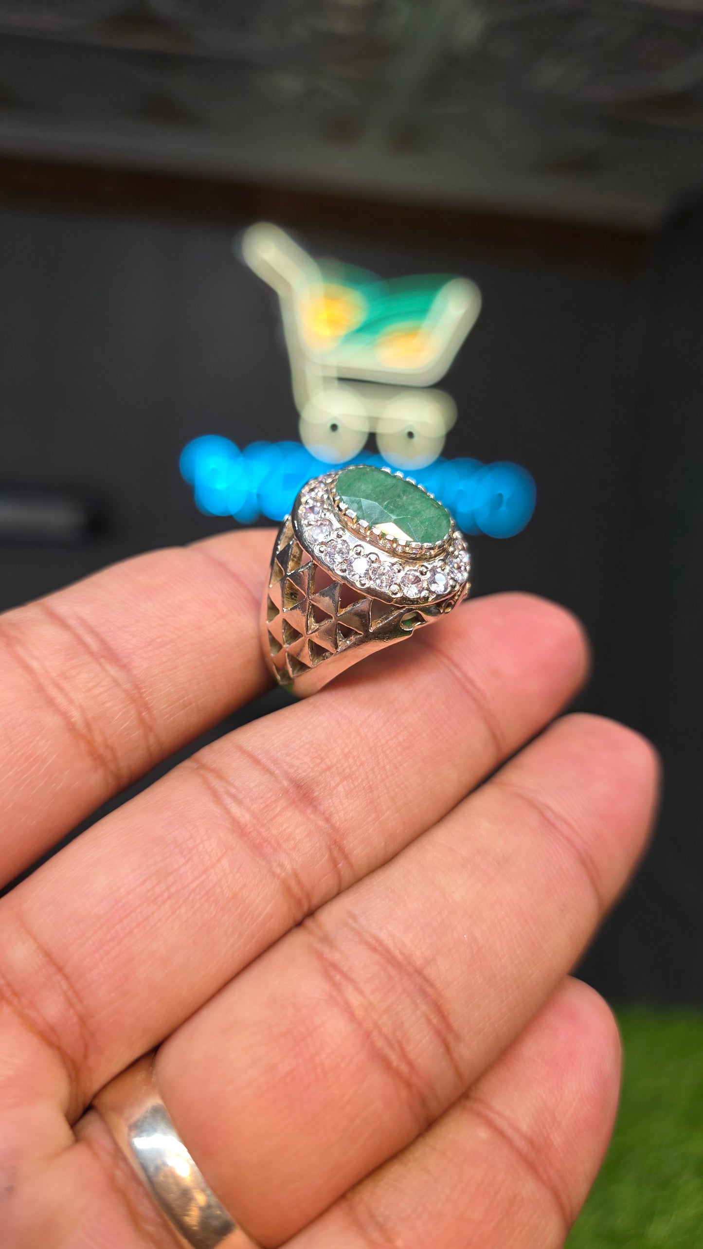Premium Quality Zamurd Ring