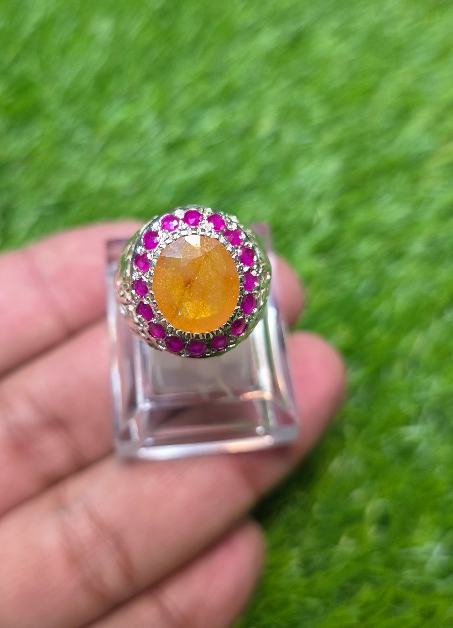 Premium Quality Pukhraj Ring