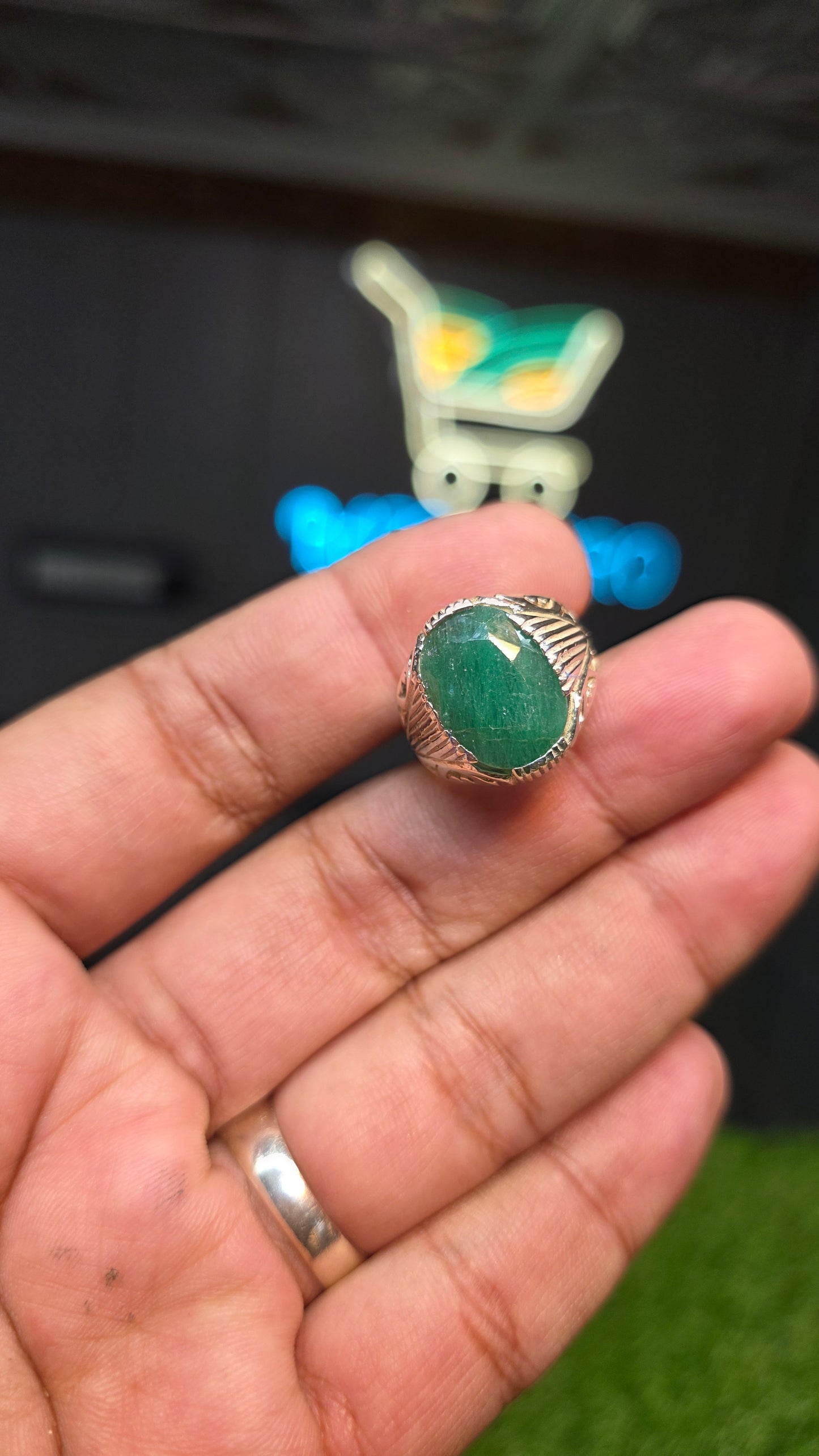 Premium Quality Zamurd Ring
