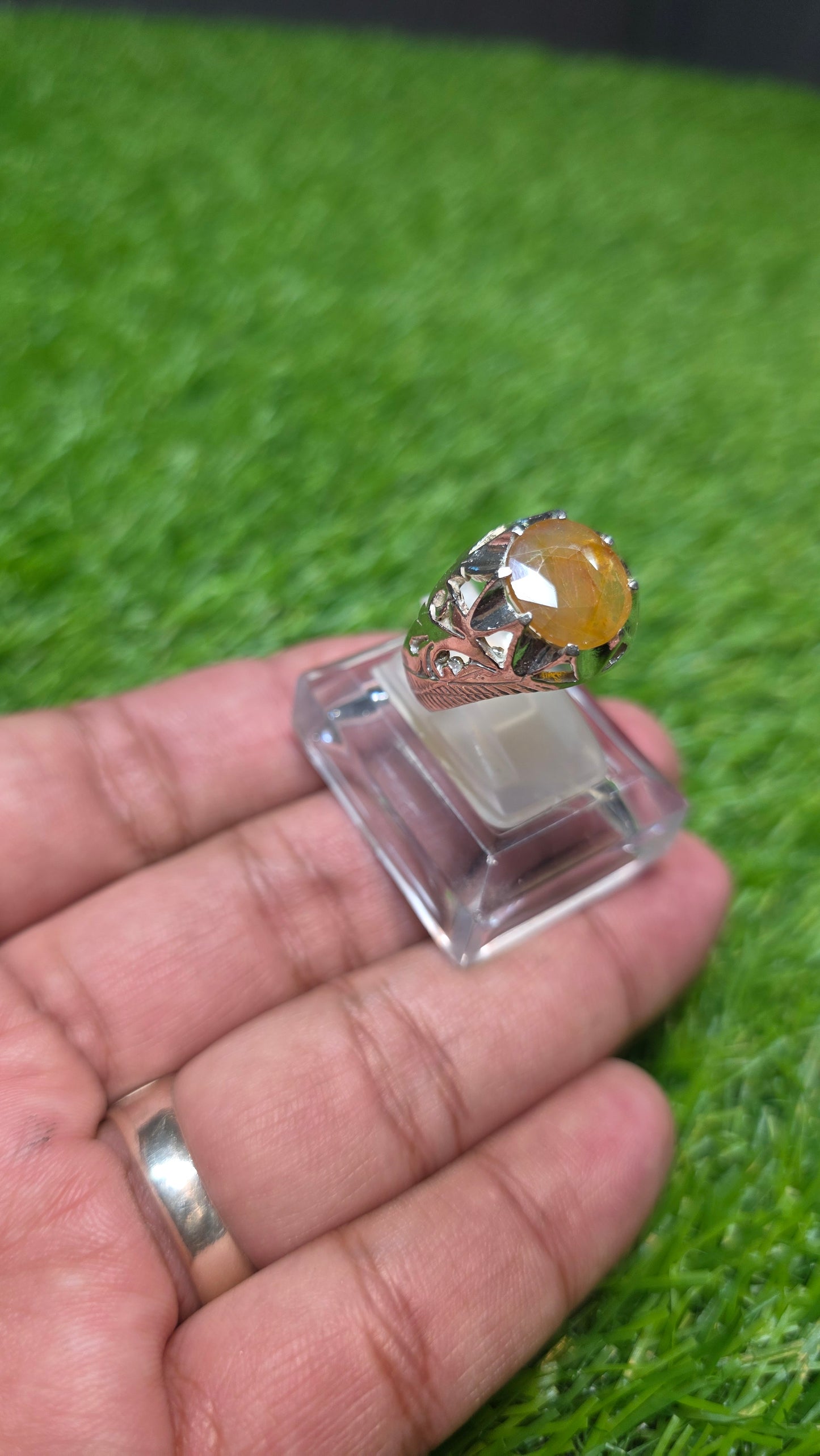 Premium Quality Pukhraj Ring