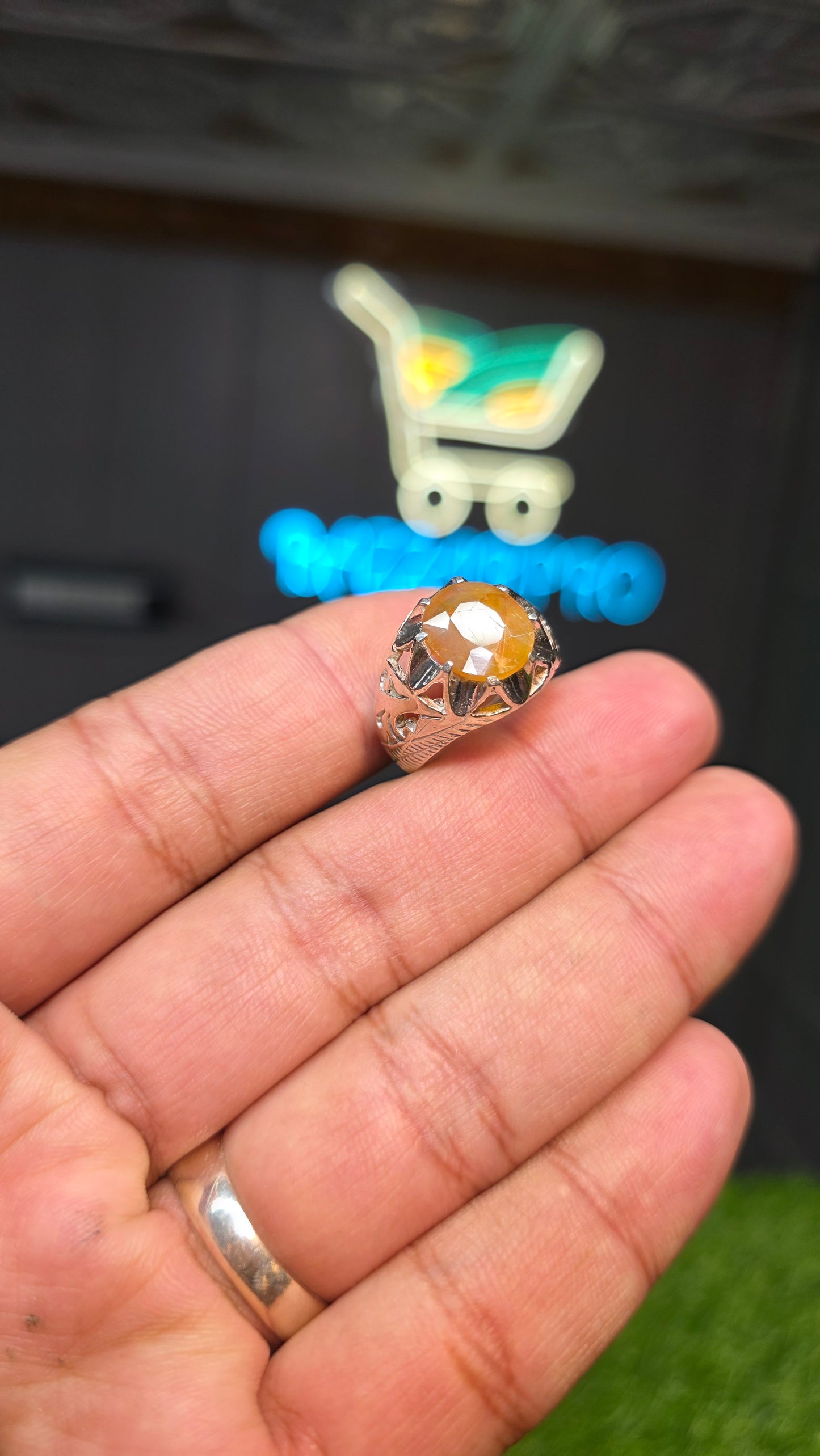 Premium Quality Pukhraj Ring