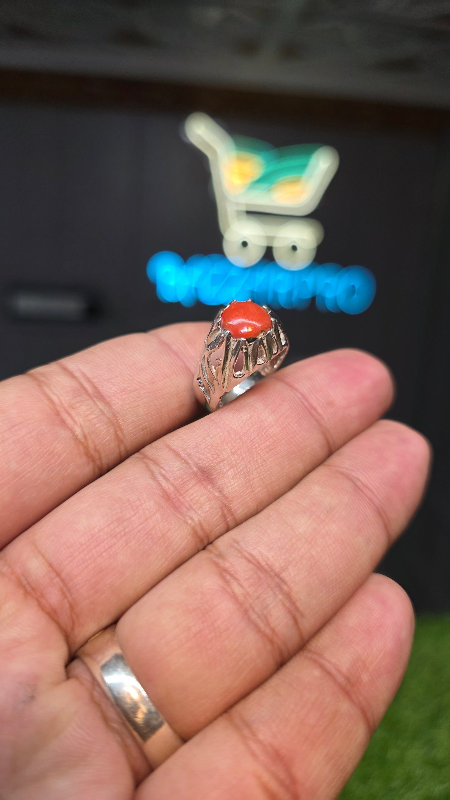 Premium Quality Marjan Ring