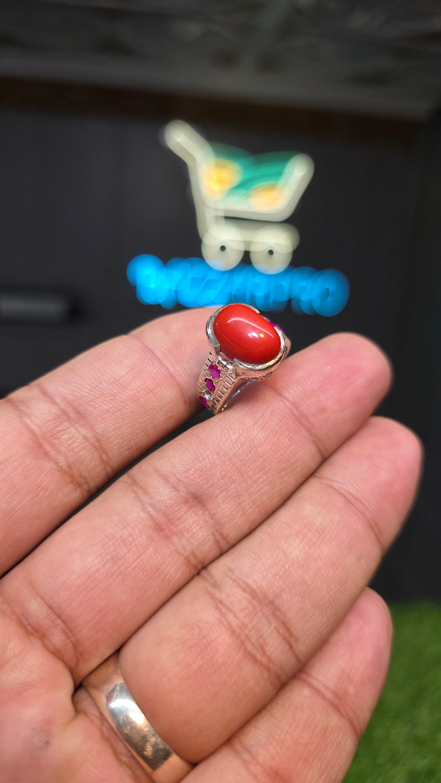 Premium Quality Marjan Ring