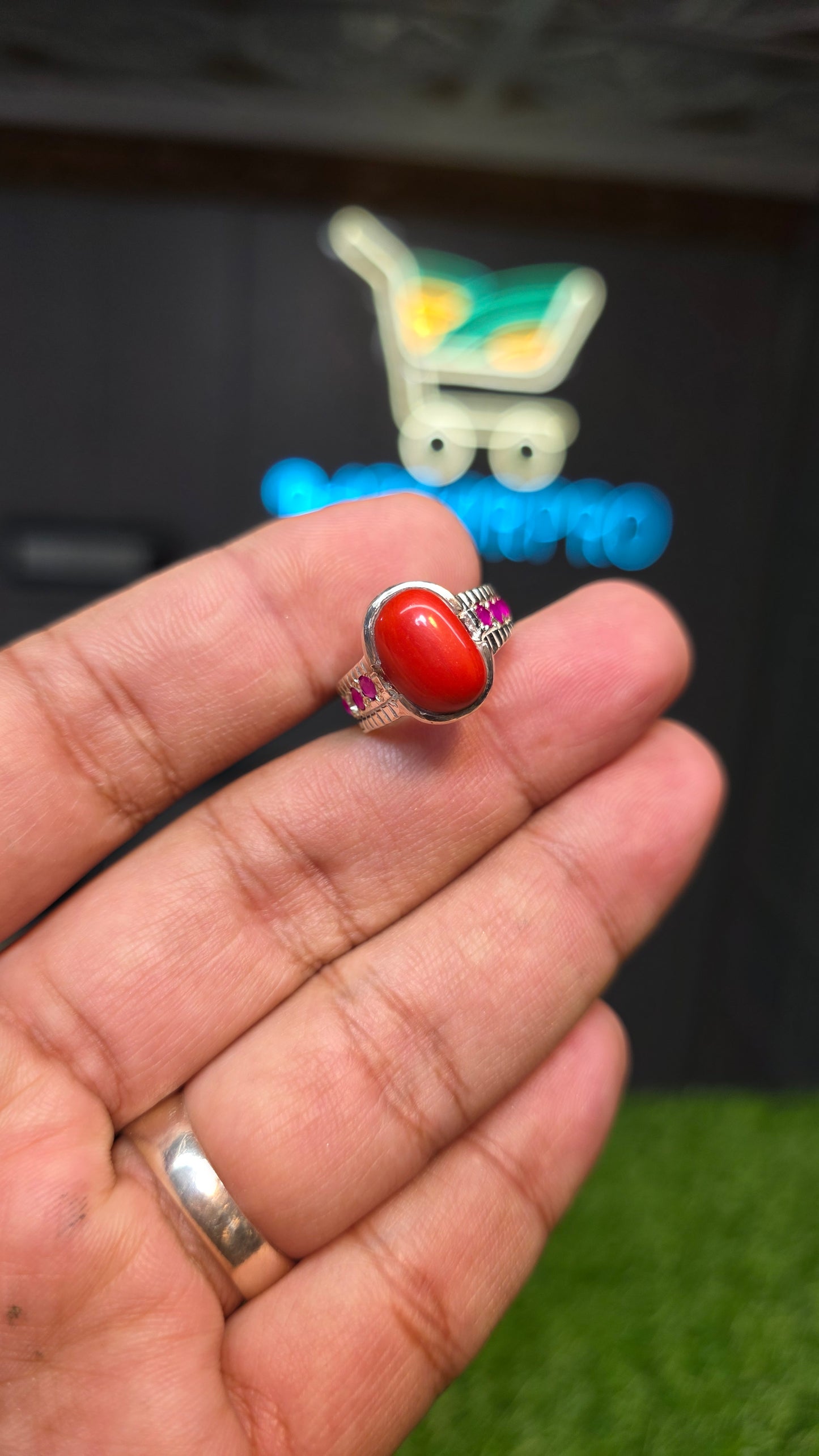 Premium Quality Marjan Ring