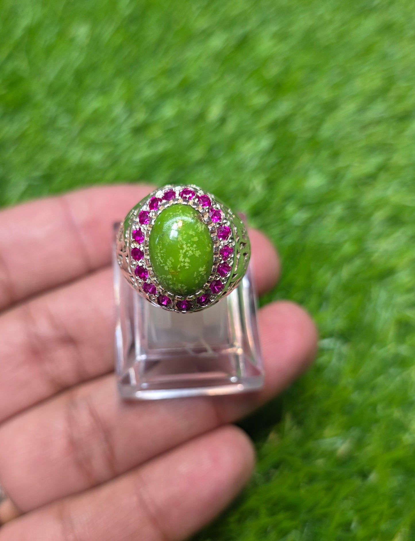 Premium Quality Hussani Feroza Ring
