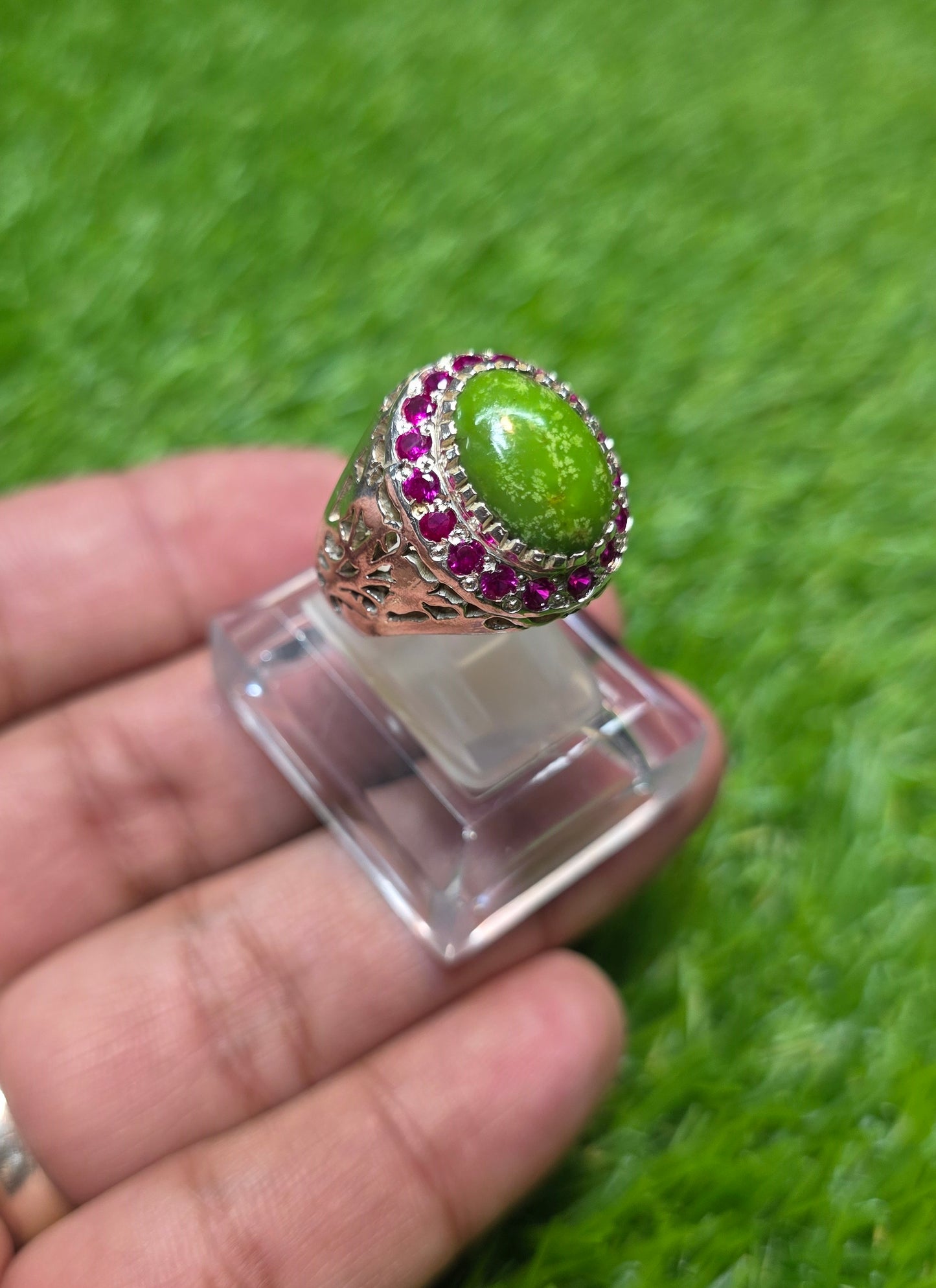 Premium Quality Hussani Feroza Ring