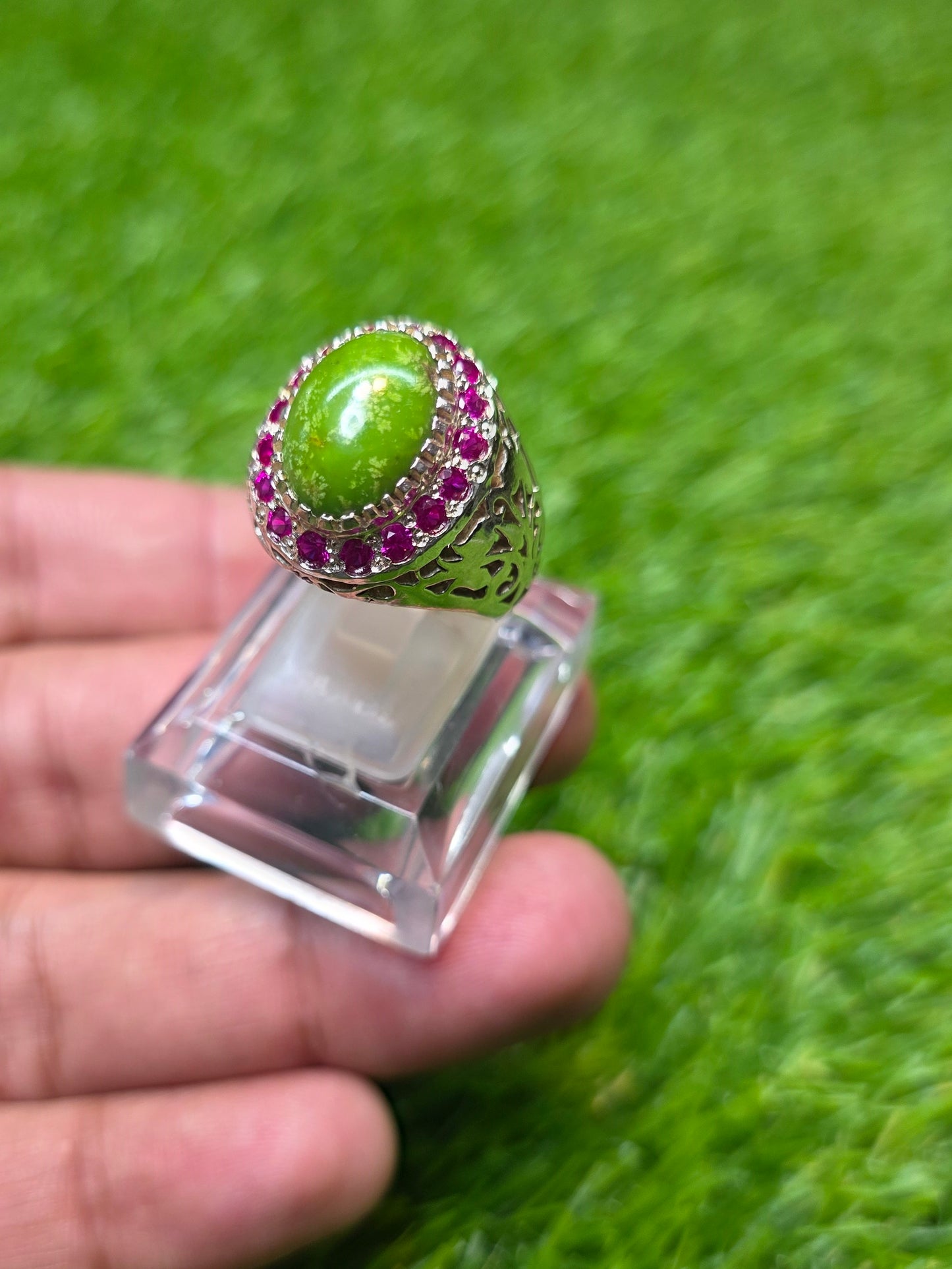 Premium Quality Hussani Feroza Ring