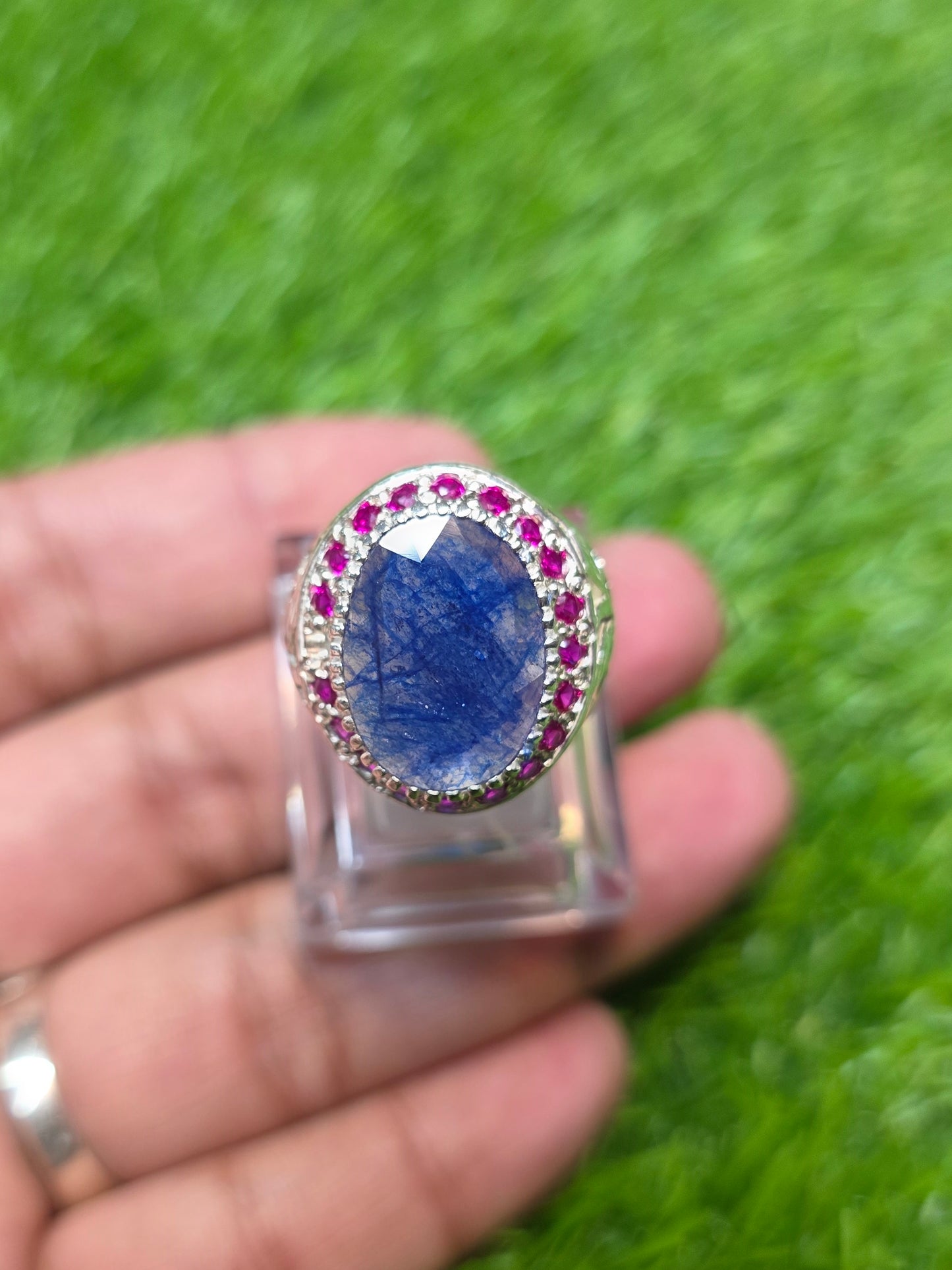Premium Quality Neelam Ring