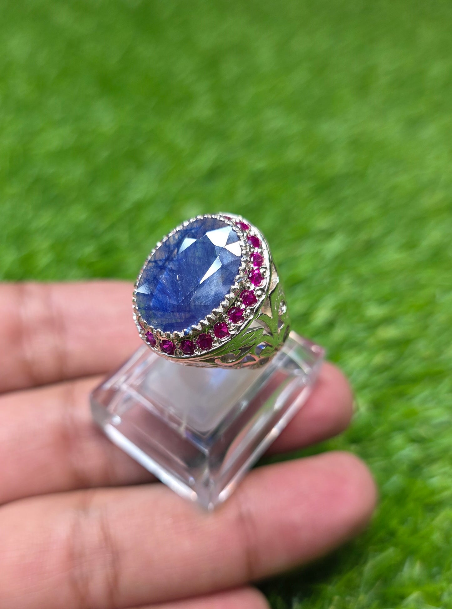 Premium Quality Neelam Ring