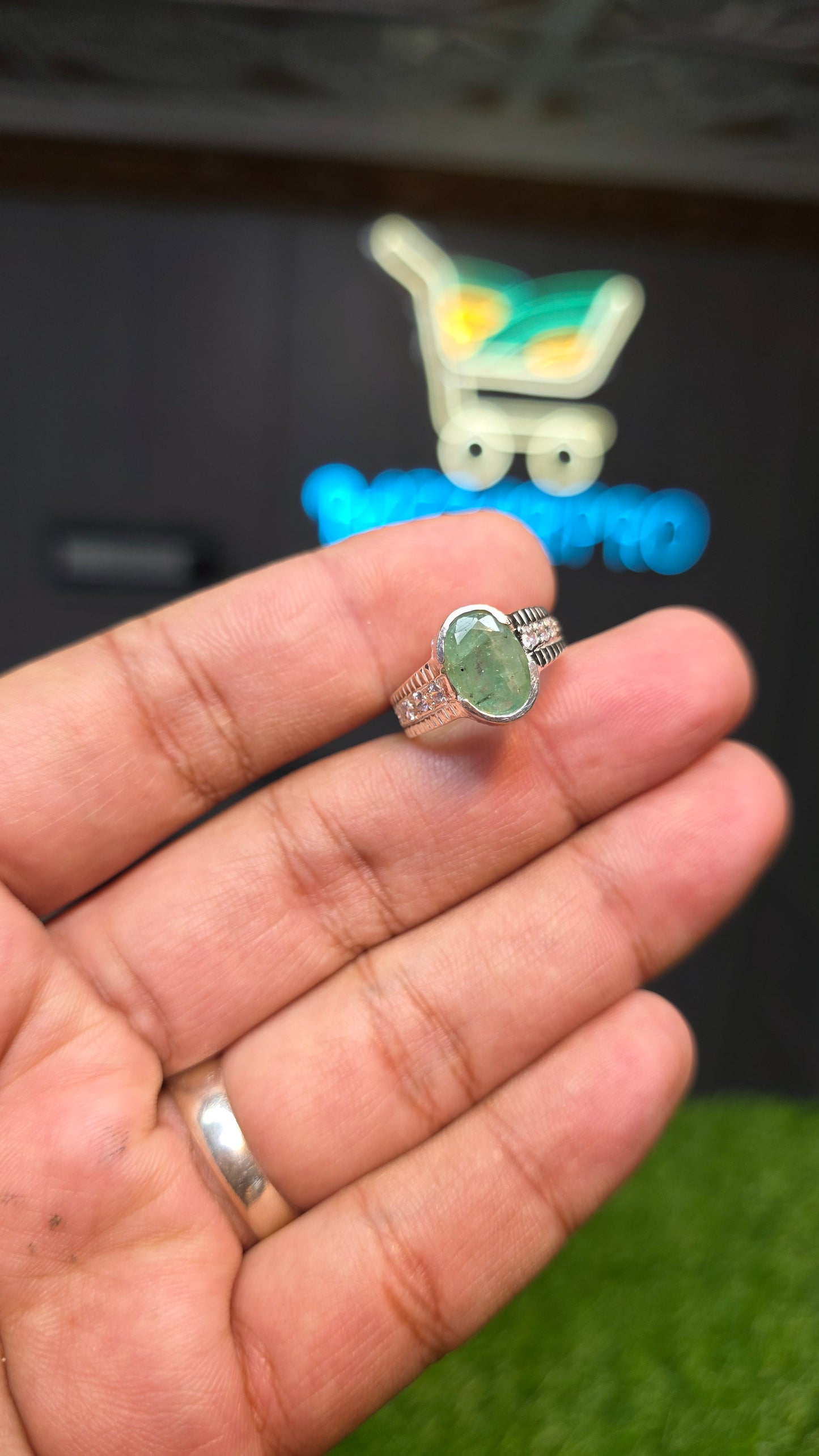Premium Quality Zamurd Ring