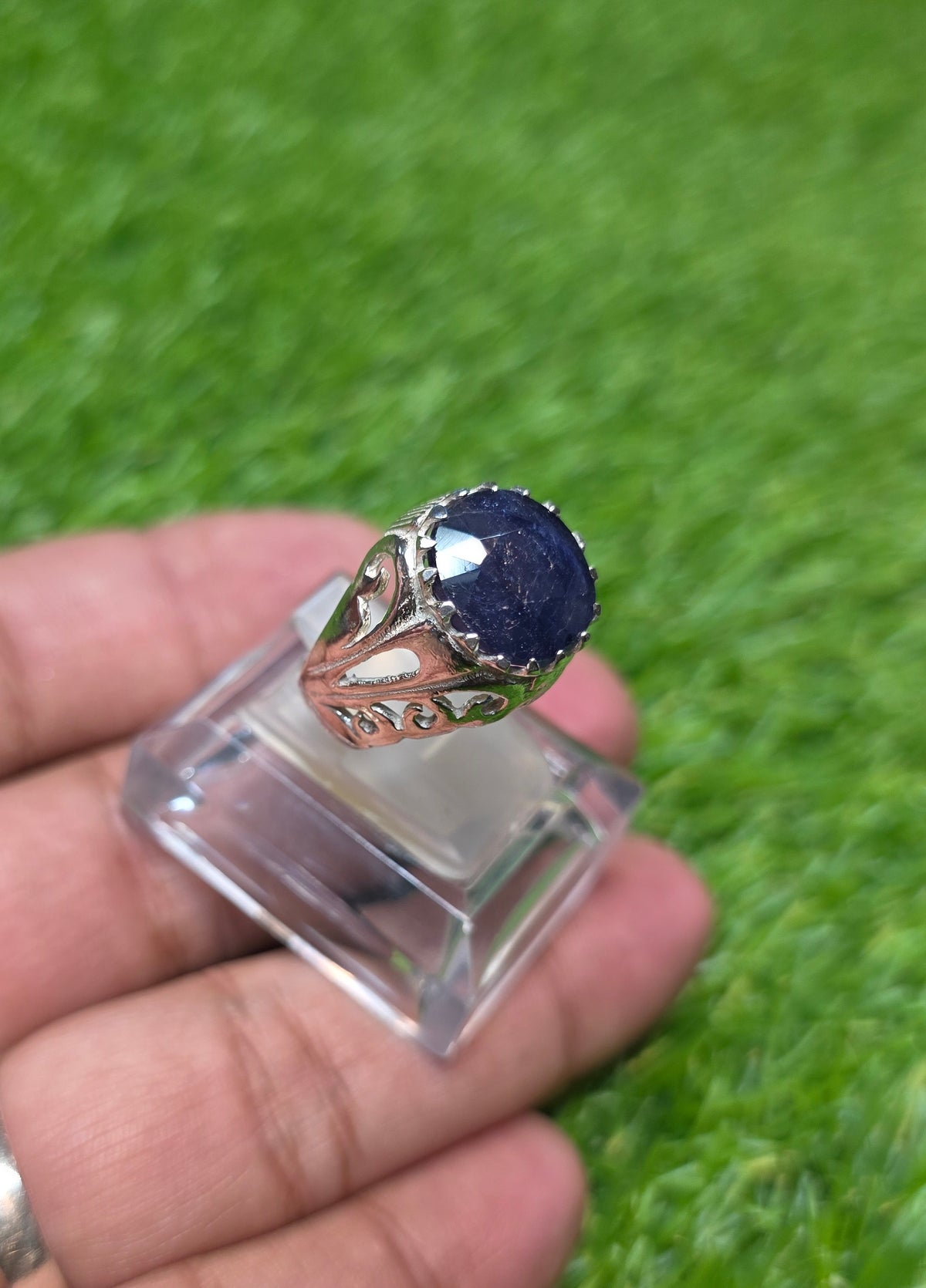 Premium Quality Neelam Ring