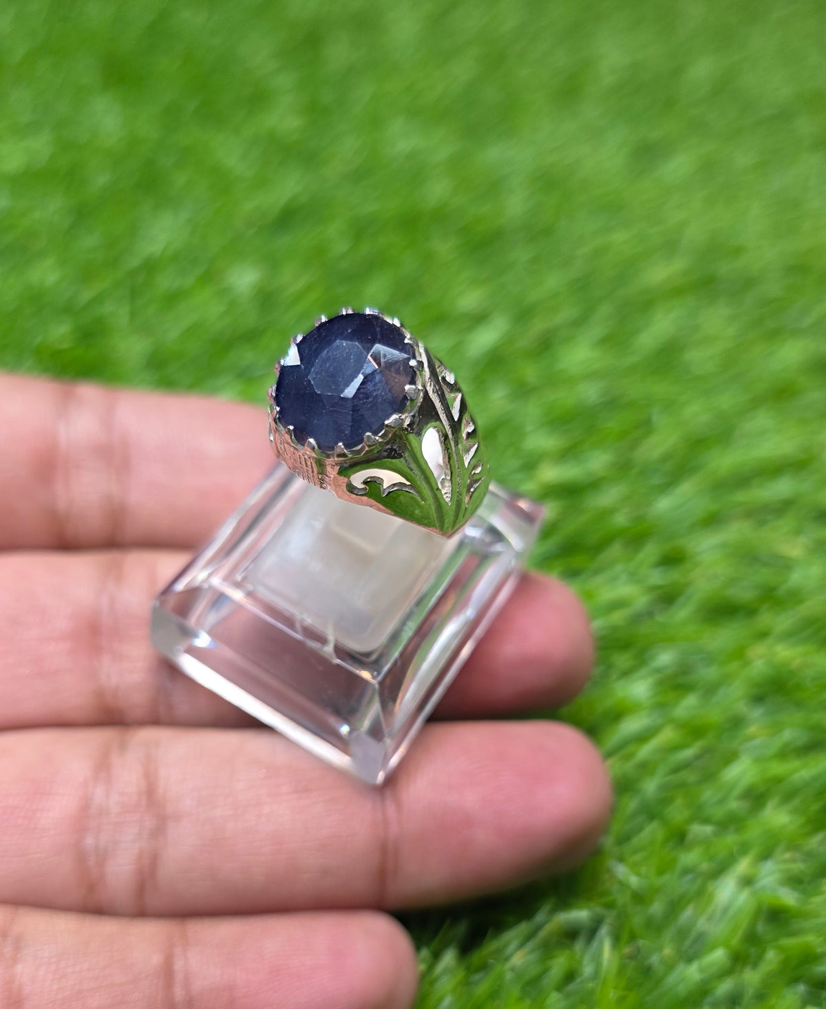 Premium Quality Neelam Ring