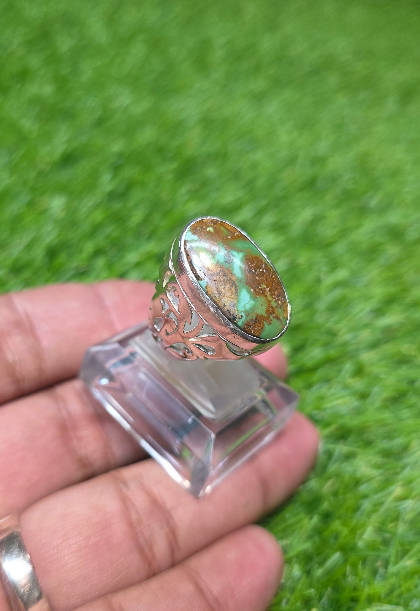 Premium Quality Hussani Feroza Ring