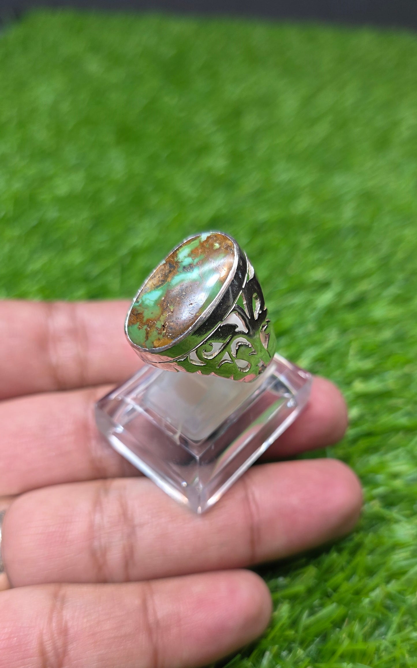 Premium Quality Hussani Feroza Ring