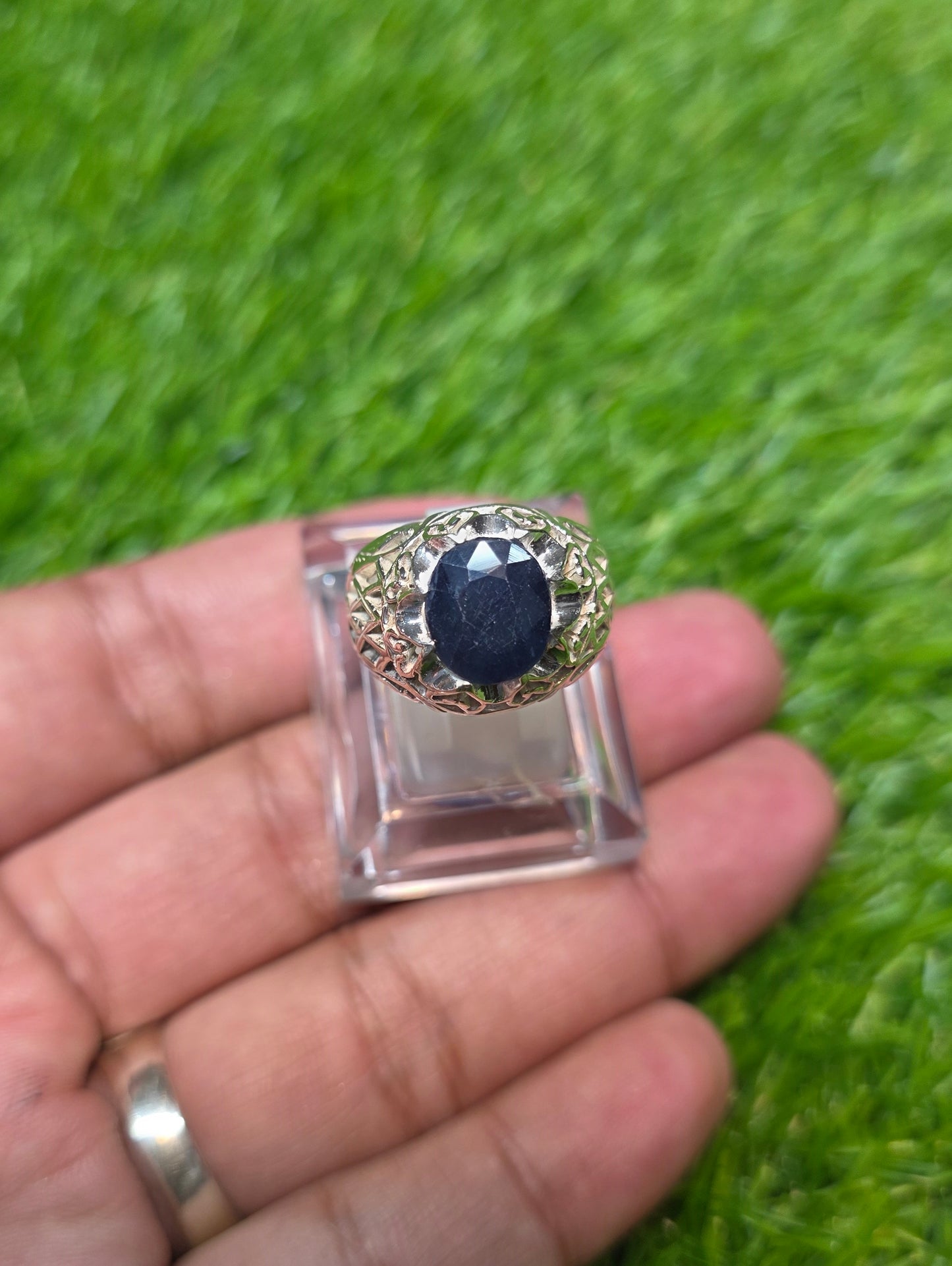 Premium Quality Neelam Ring