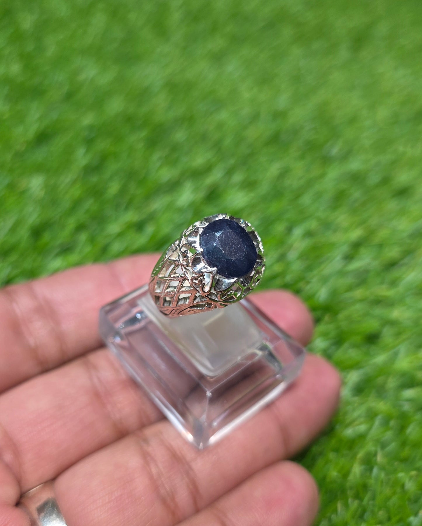 Premium Quality Neelam Ring
