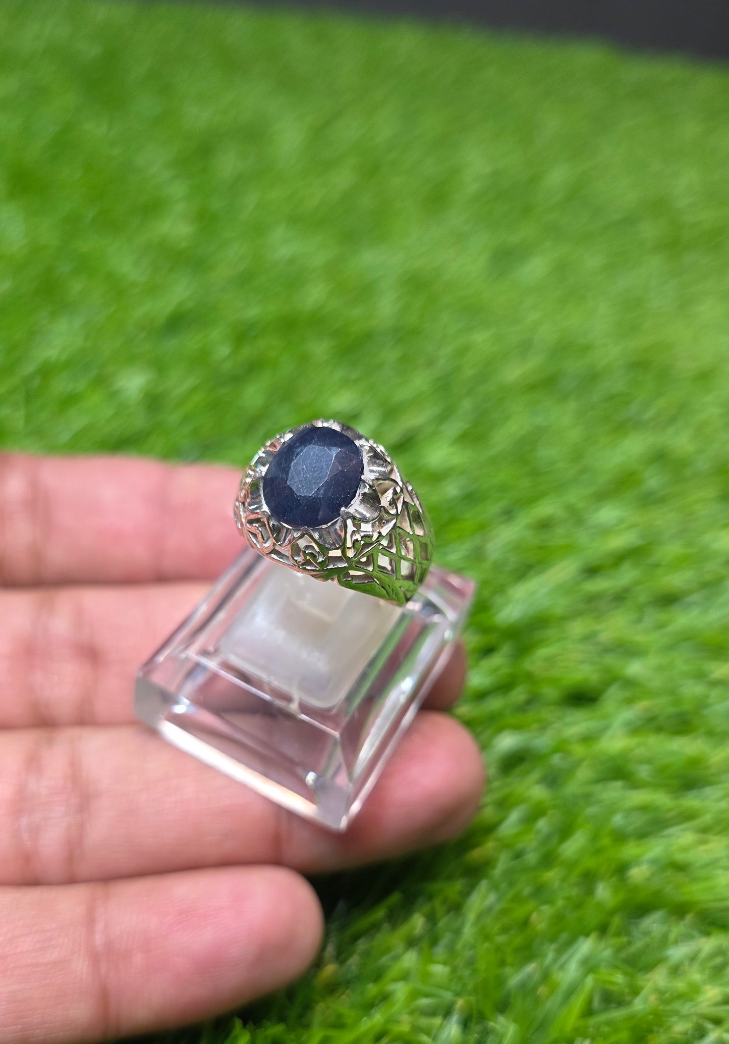 Premium Quality Neelam Ring