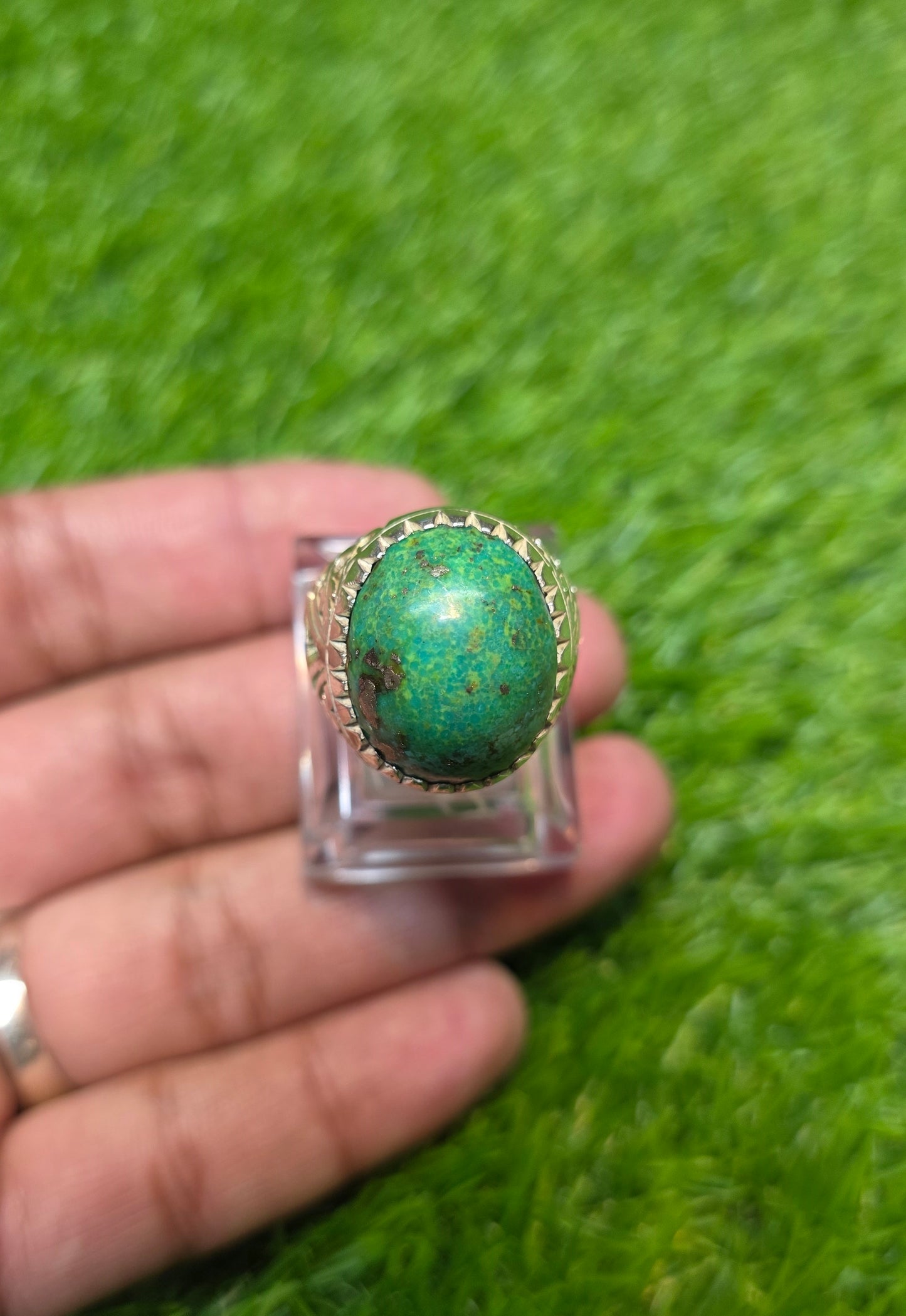 Premium Quality Hussani Feroza Ring