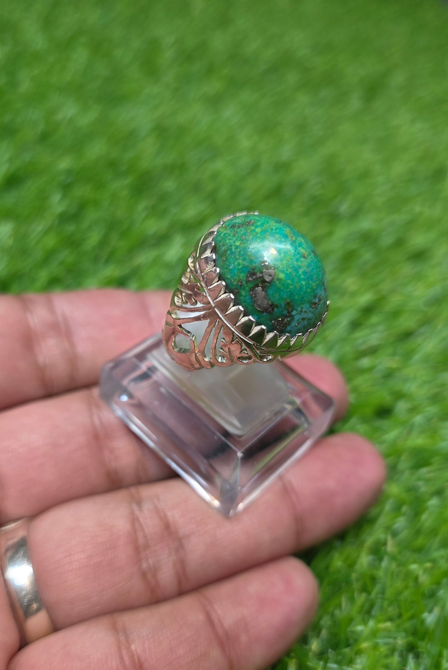 Premium Quality Hussani Feroza Ring