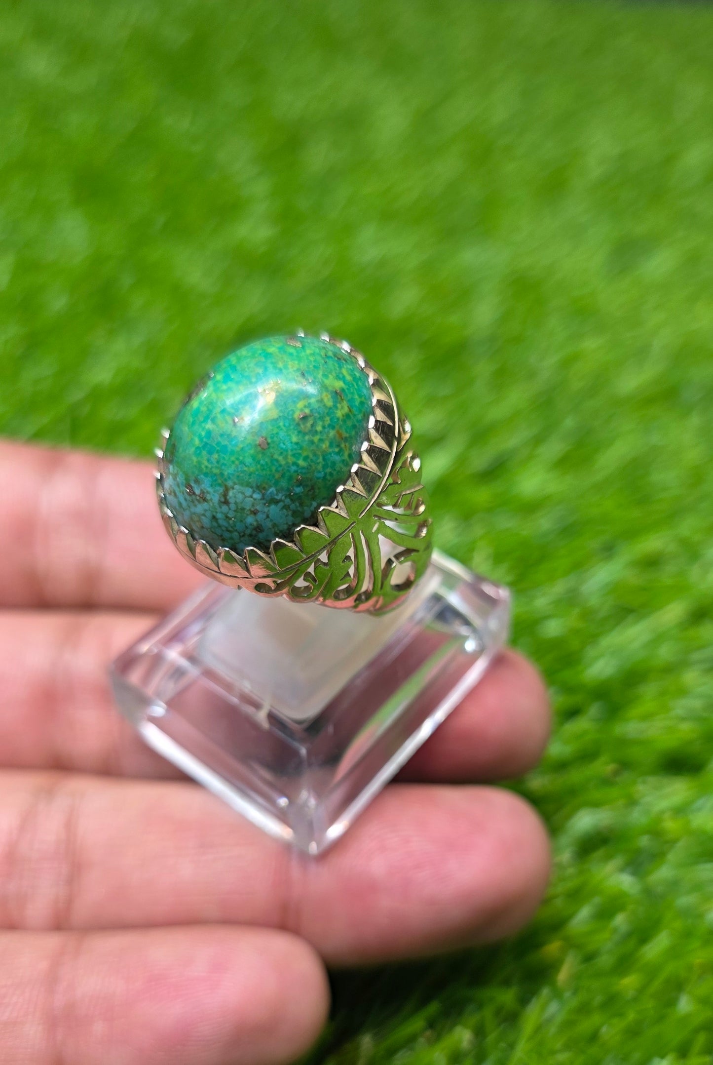 Premium Quality Hussani Feroza Ring