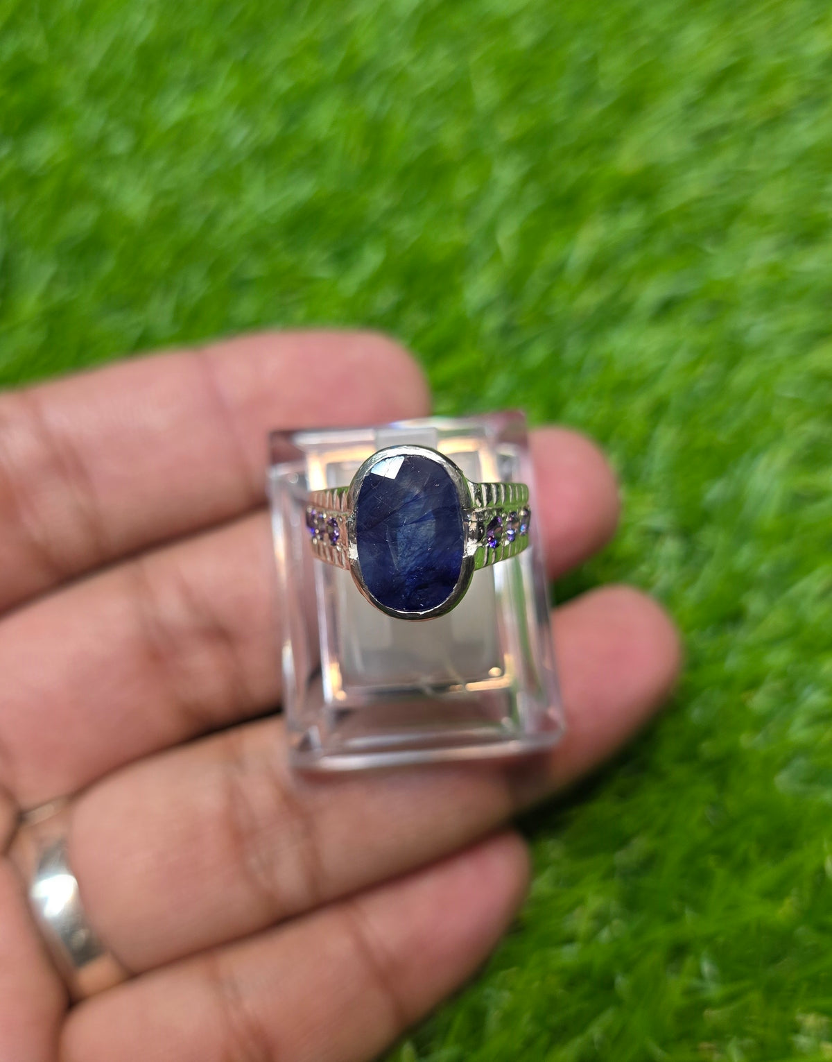 Premium Quality Neelam Ring