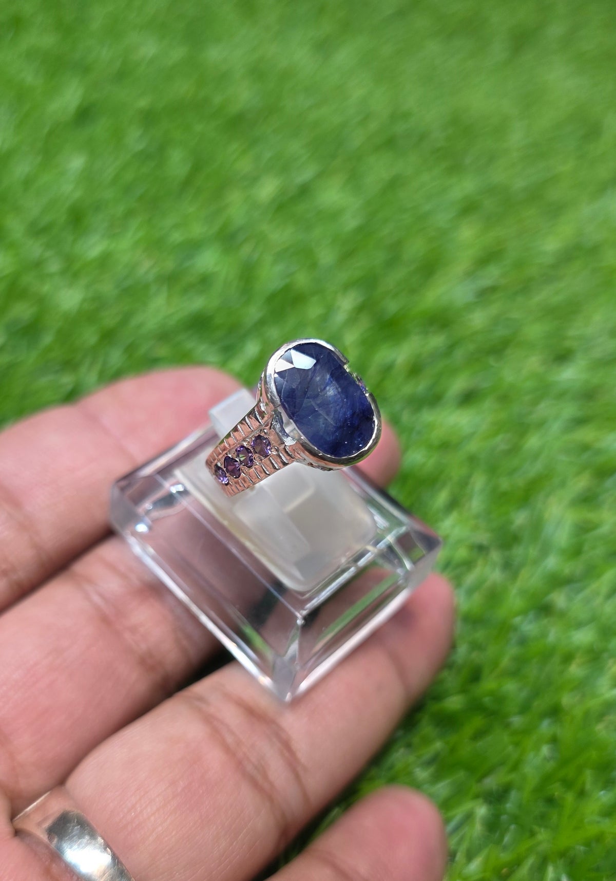 Premium Quality Neelam Ring