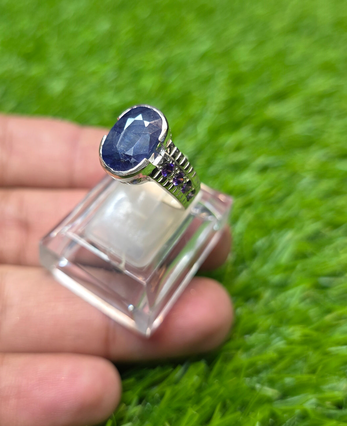 Premium Quality Neelam Ring