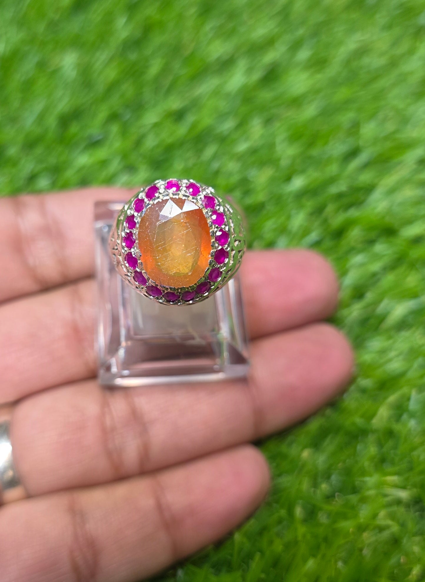 Premium Quality Pukhraj Ring