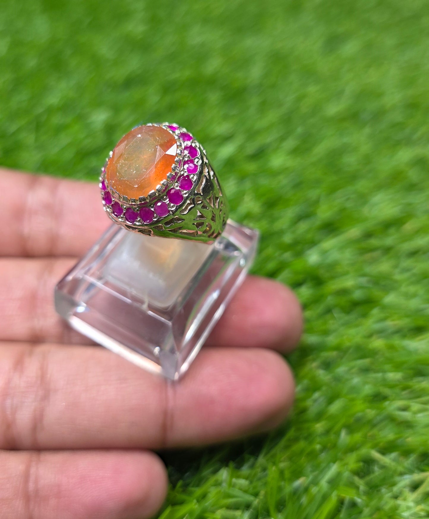 Premium Quality Pukhraj Ring