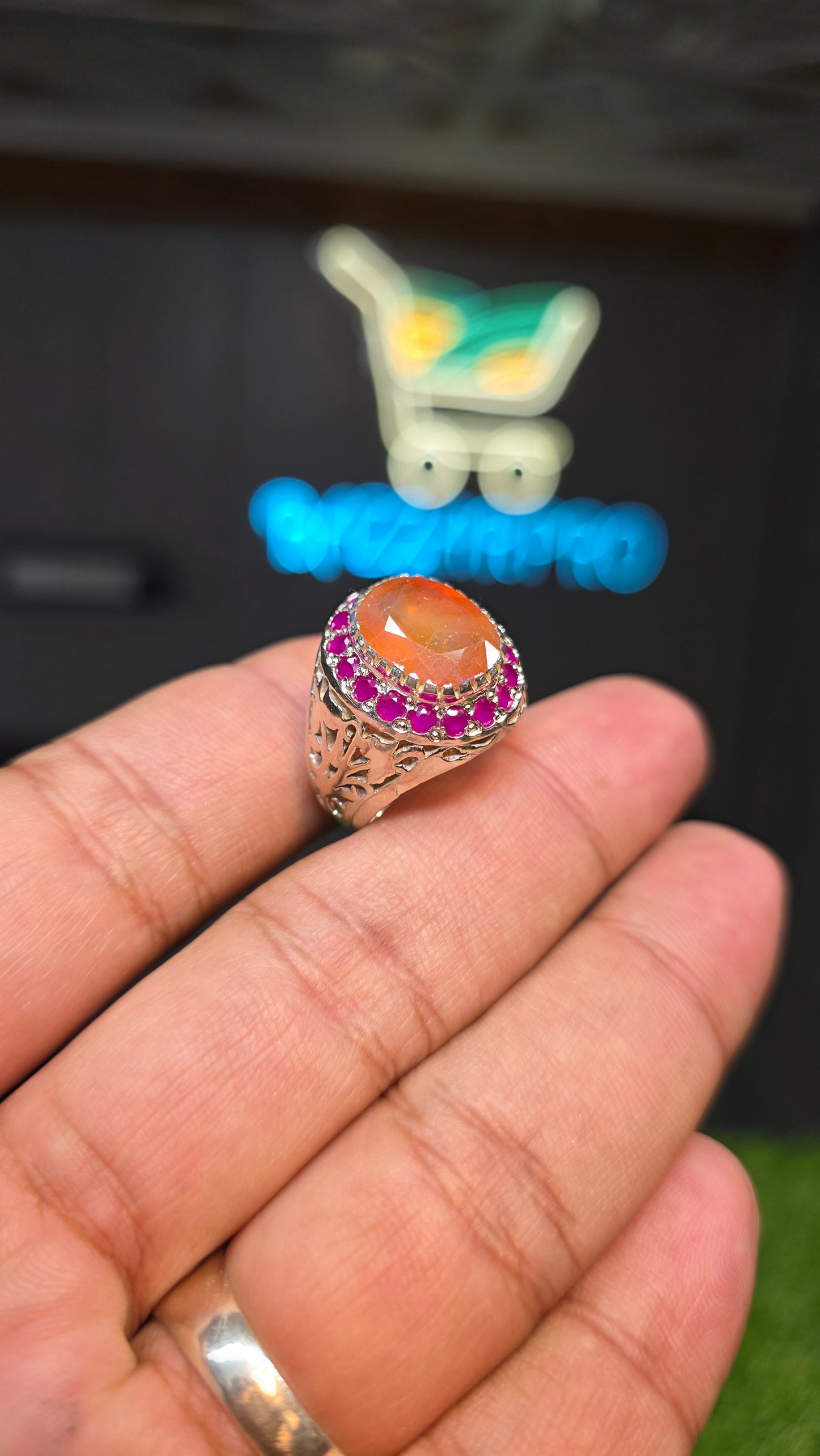 Premium Quality Pukhraj Ring