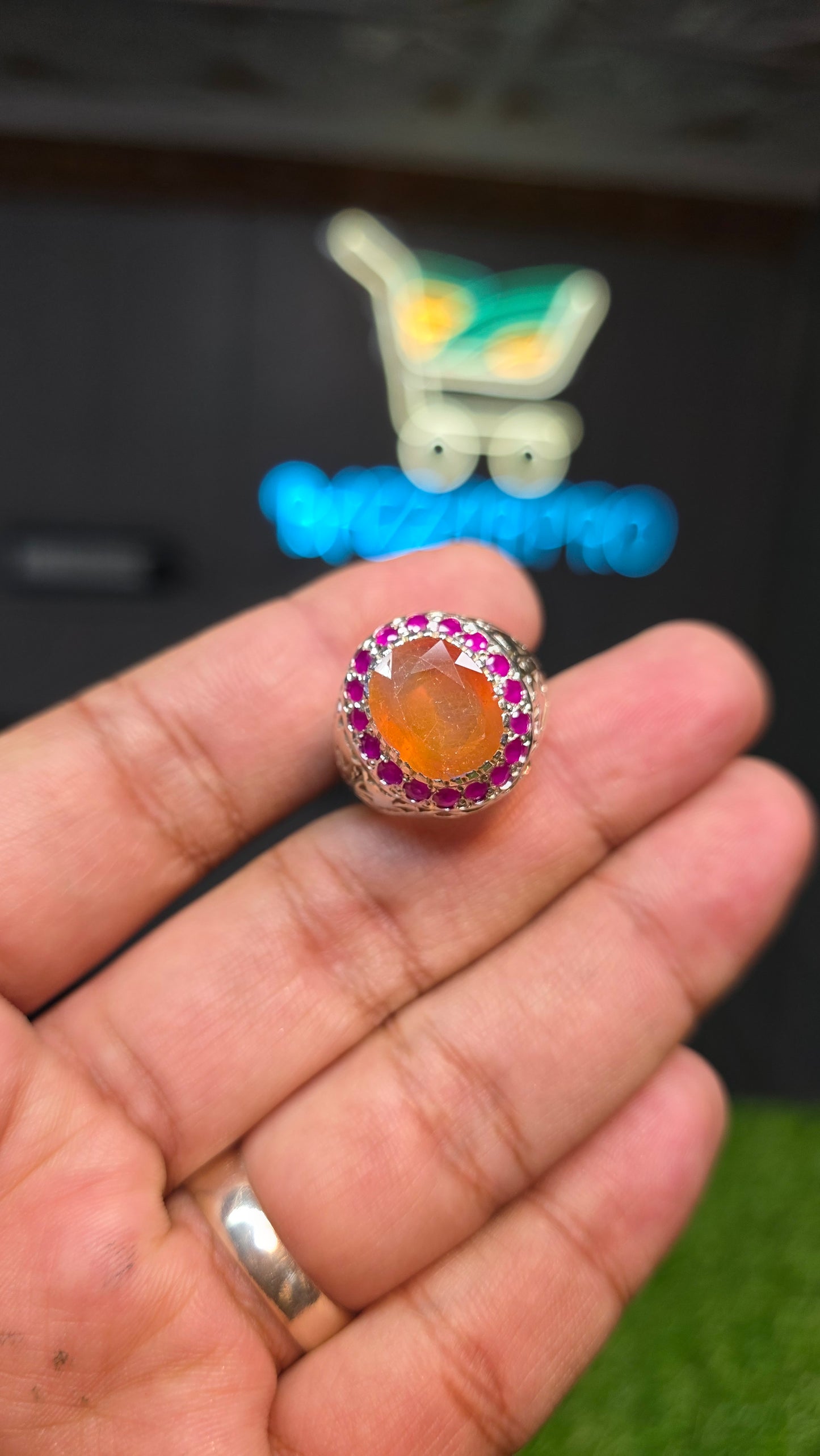 Premium Quality Pukhraj Ring