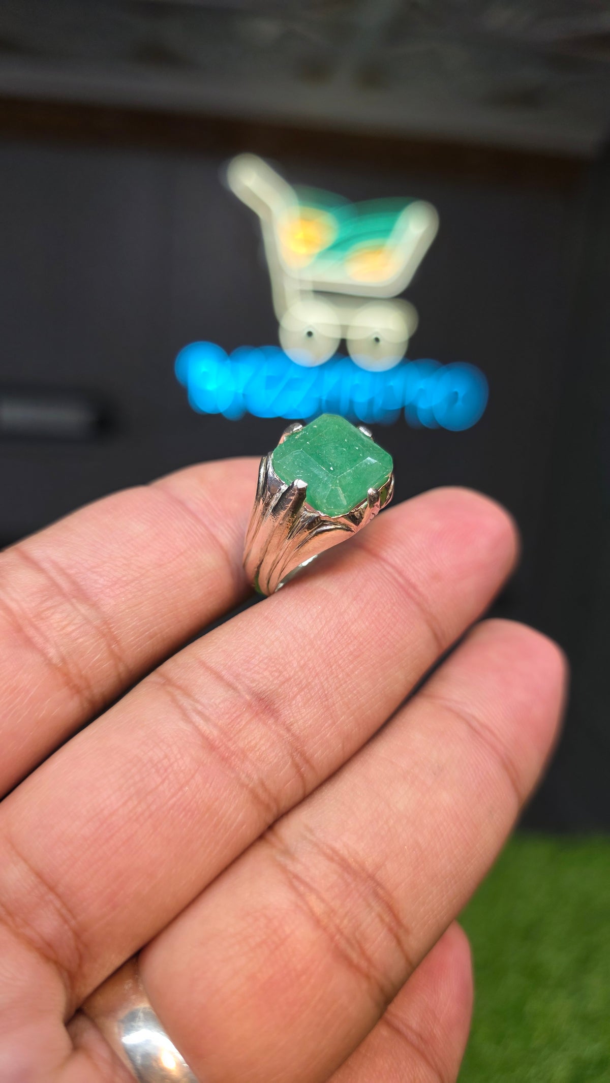Premium Quality Zamurd Ring